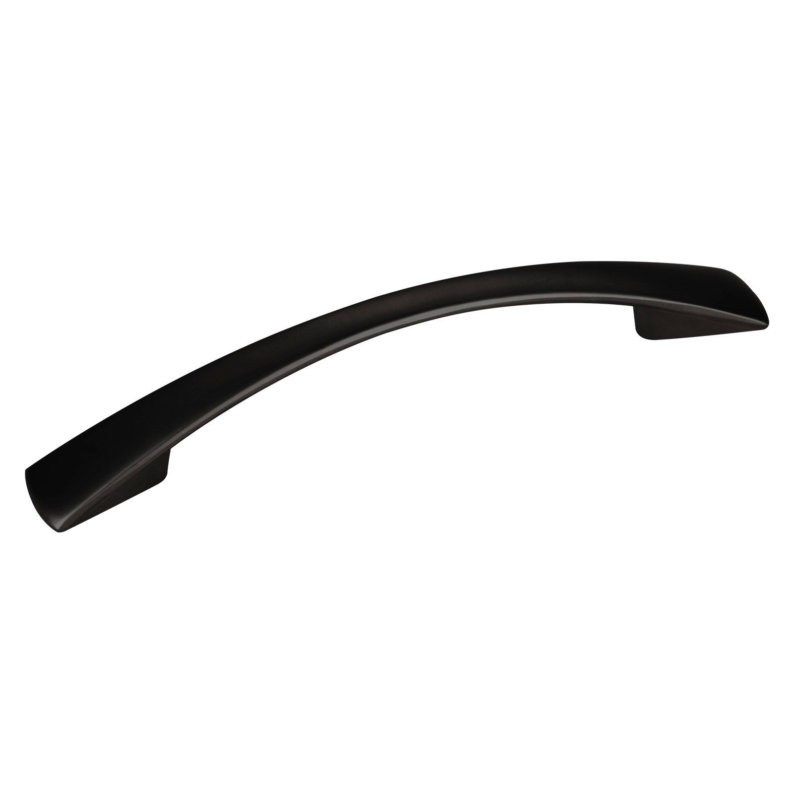 SO-TECH® Möbelgriff Bogengriff JAN Bohrlochabstände 96 - 128 mm, BA 96 mm Schwarz matt - inkl. Schrauben