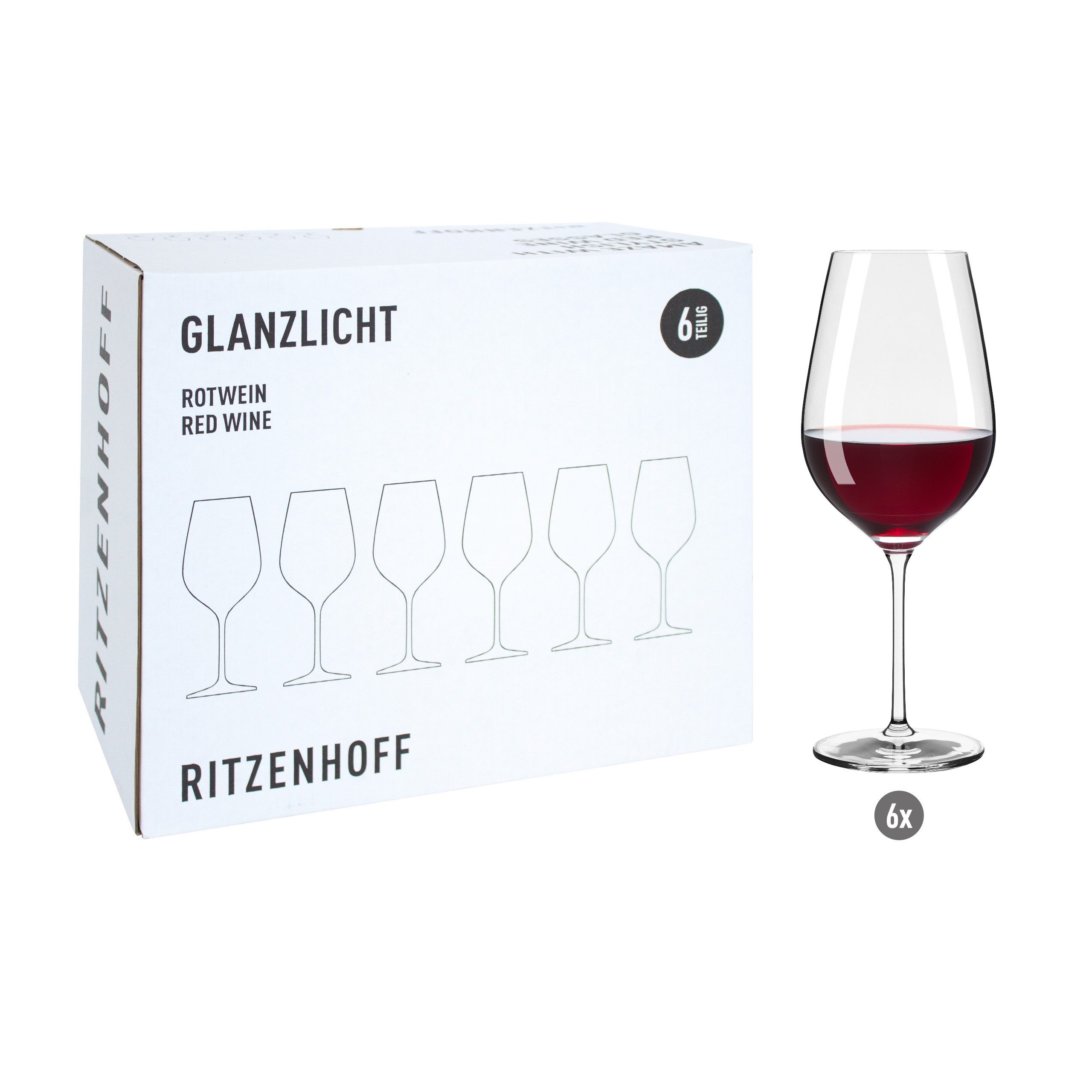 Ritzenhoff Gläser-Set Glanzlicht Aspergo