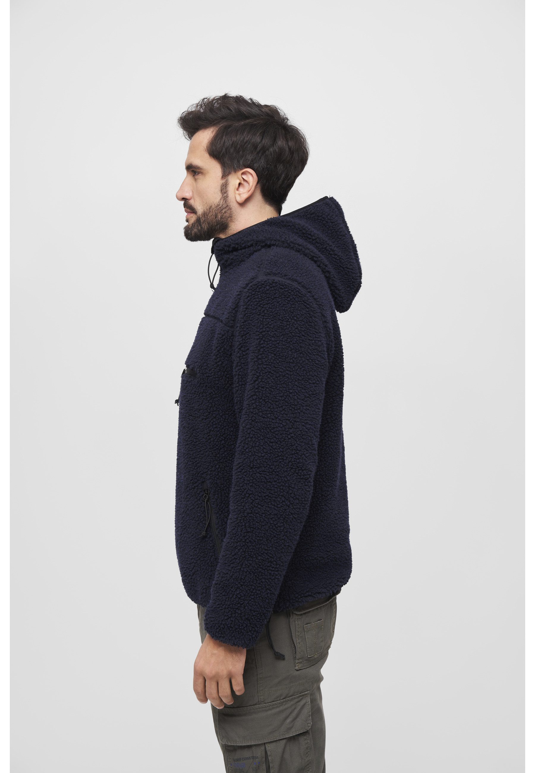 Brandit Anorak Brandit Herren Teddyfleece Worker Pullover (1-St)