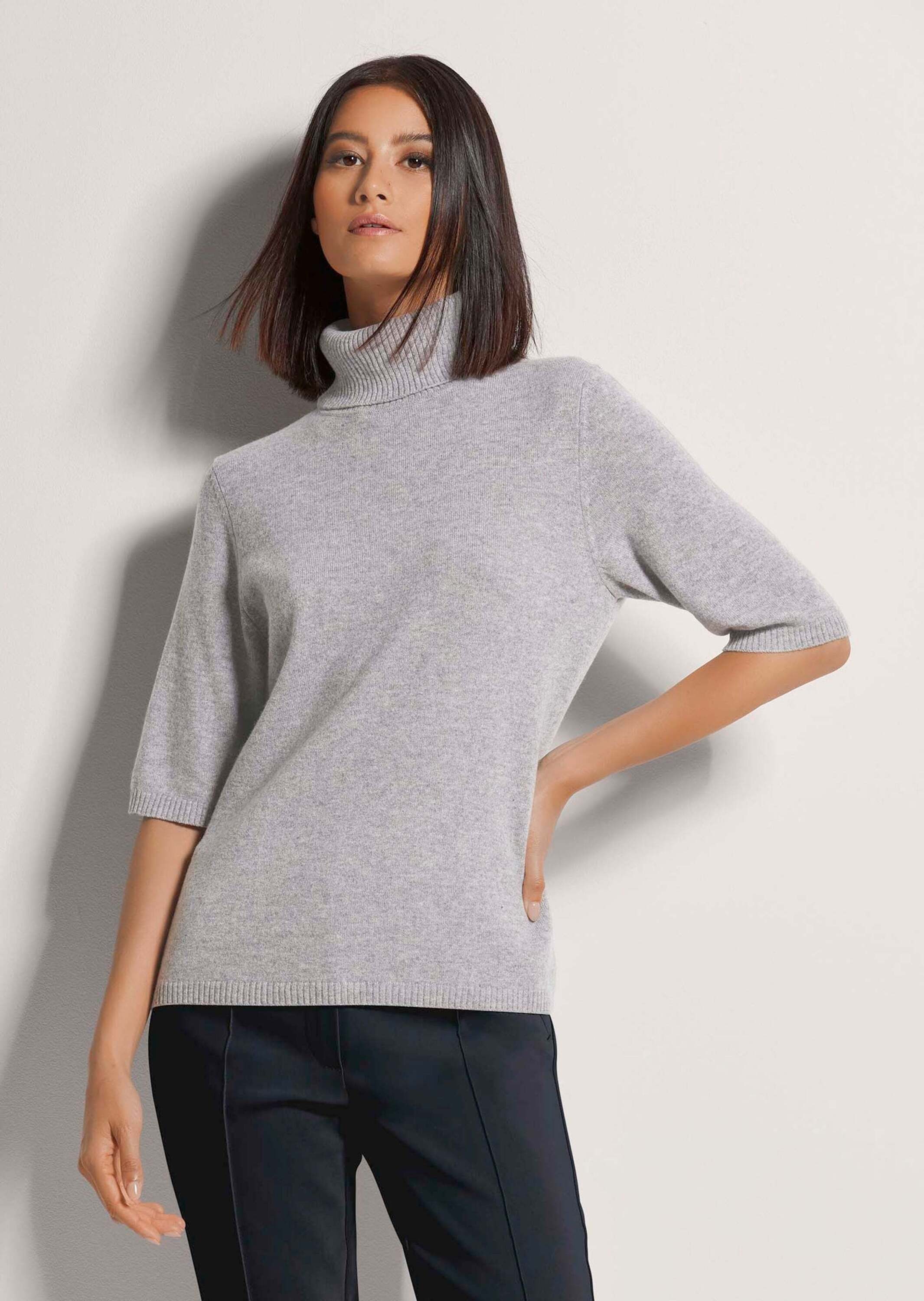 MADELEINE Strickpullover Kaschmirpullover mit Rollkragen günstig online kaufen