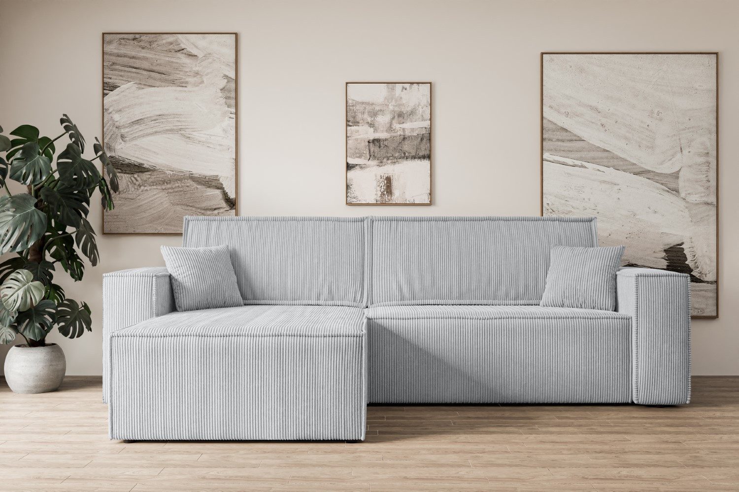 ALTDECOR Ecksofa CELTIC-XL, Couch mit Schlaffunktion, günstig online kaufen