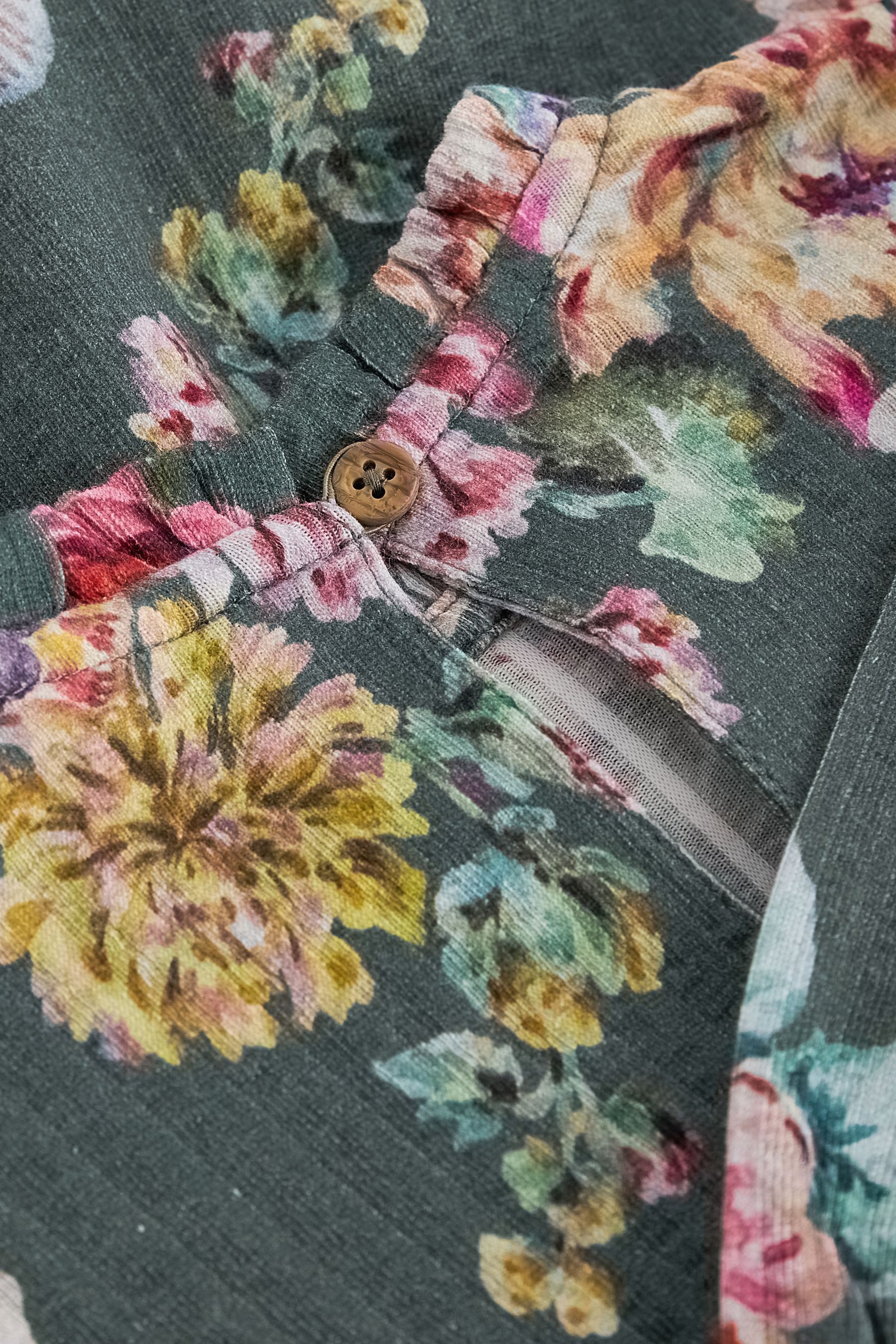 Next Jerseykleid Langarmkleid mit Kragen (1-tlg)