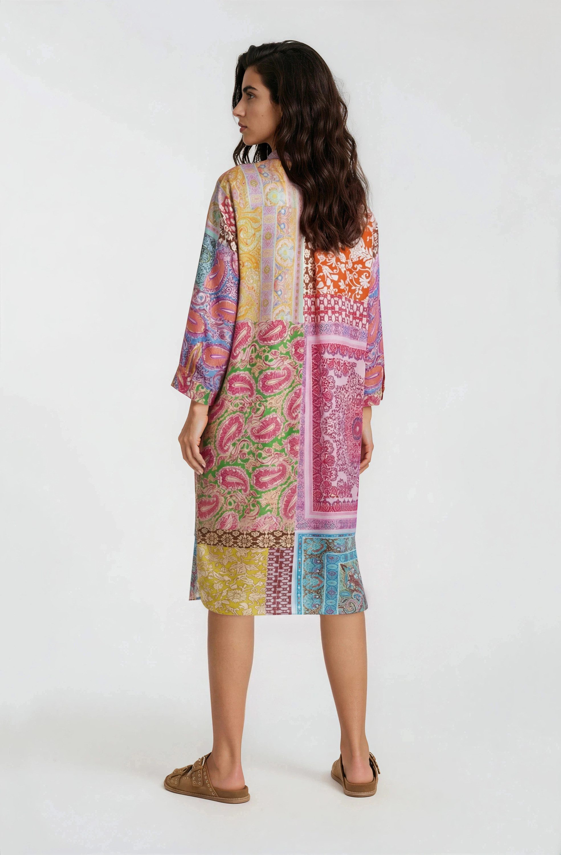 Milano Italy Sommerkleid aus pflegeleichter Viskose – Bild 5 von 5