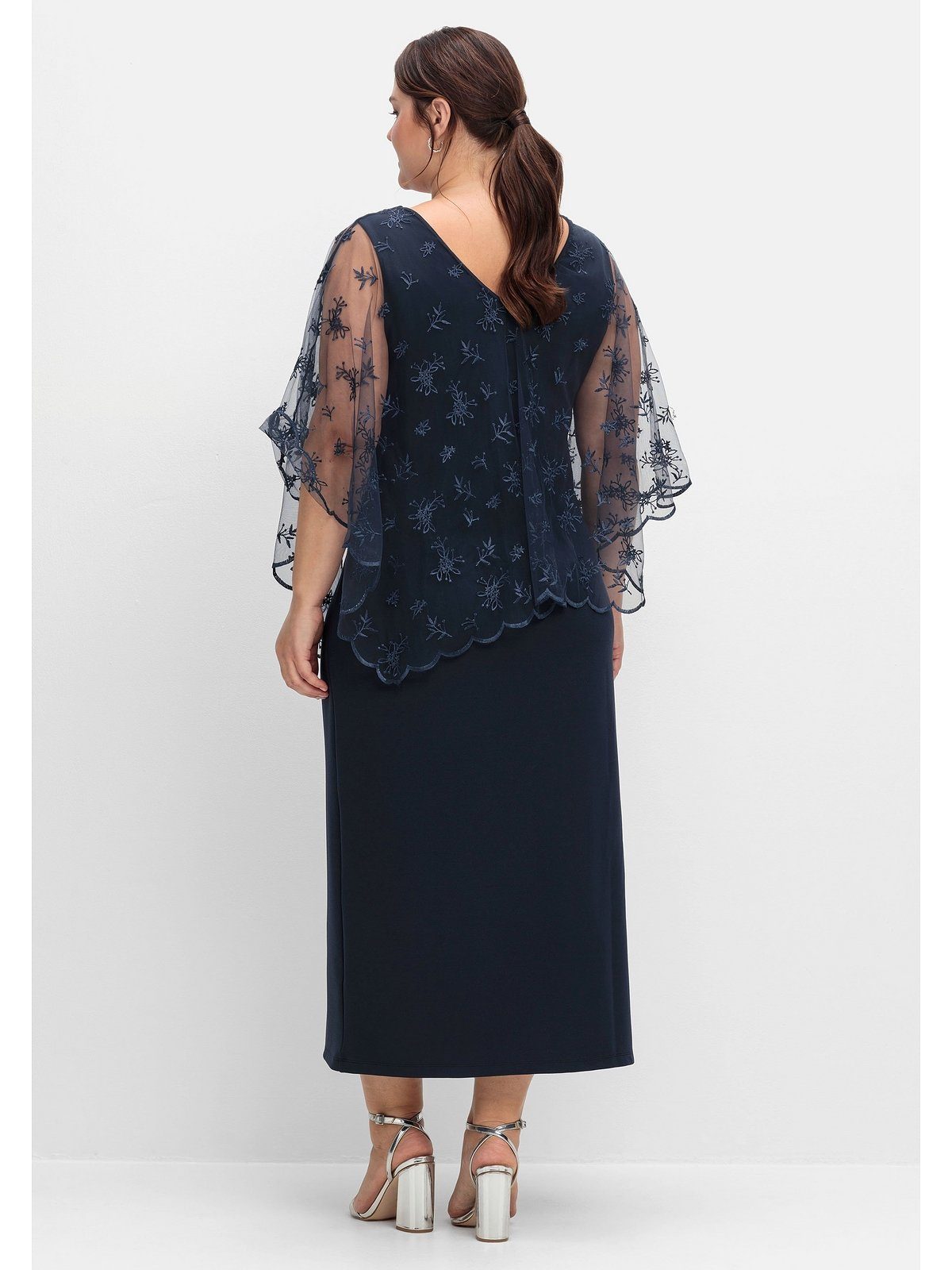 Sheego Abendkleid Große Größen im Lagenlook, günstig online kaufen
