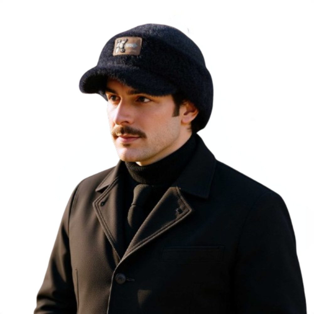 Blusmart Strickmütze Herrenmütze für Herbst und Winter (Warme Mütze/Dickes günstig online kaufen