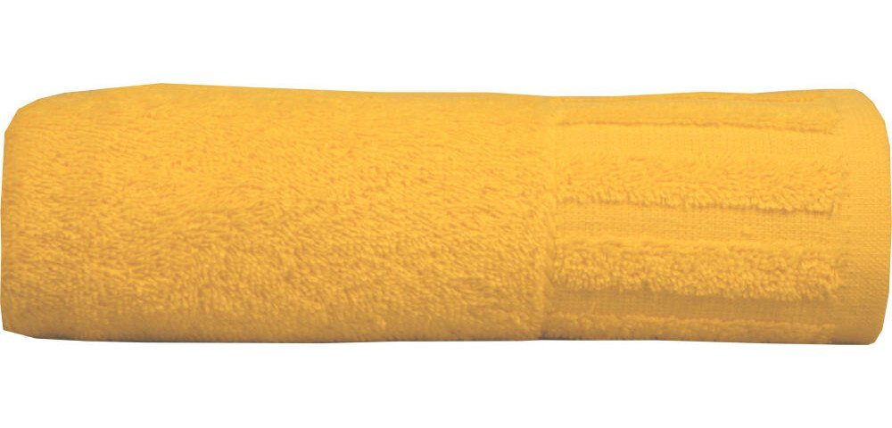 Seestern Handtücher Handtuch uni 100 50 gelb cm x