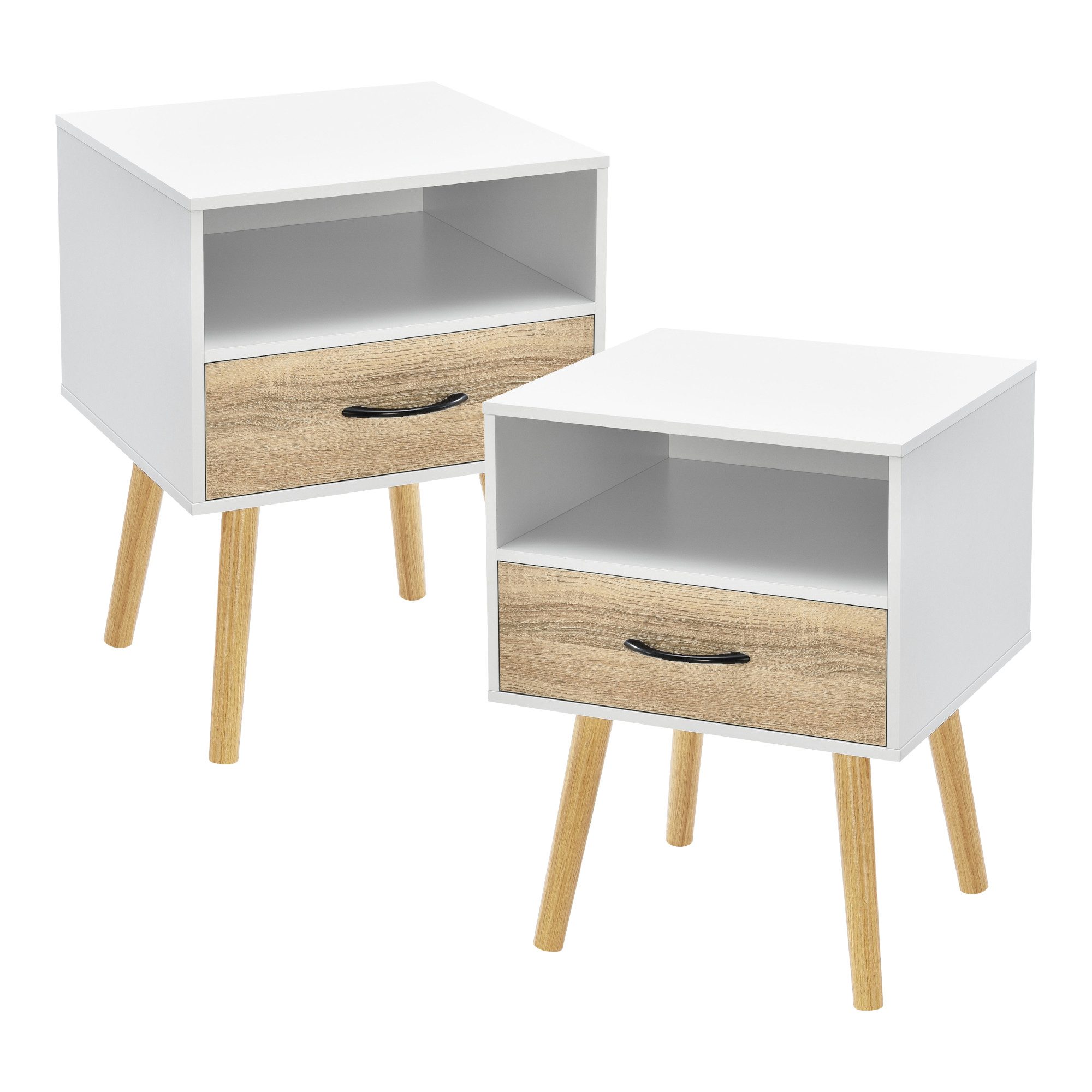 en.casa Beistelltisch (2er Set), Beistelltisch »Gävle« günstig online kaufen
