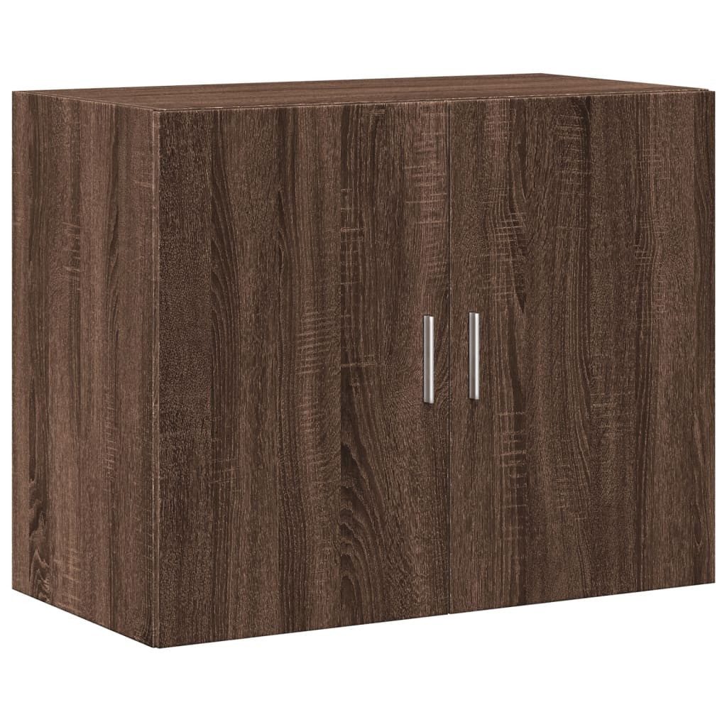 vidaXL Hängeschrank Wandschrank Braun Eichen-Optik 80x42,5x64 günstig online kaufen