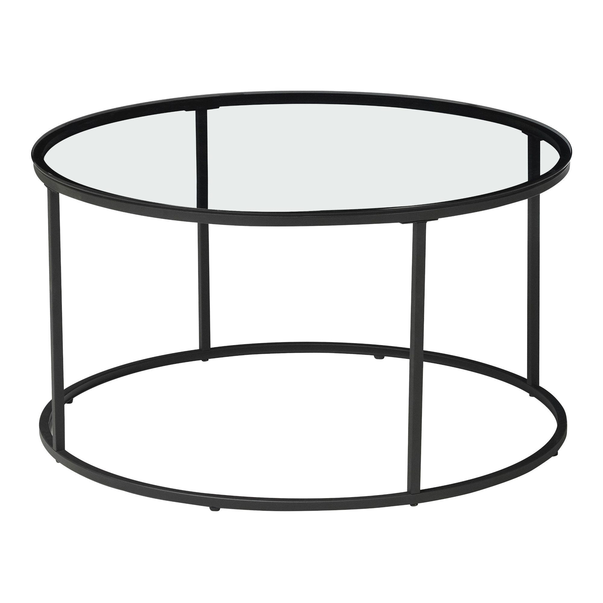 en.casa Couchtisch, »Kolari« Wohnzimmertisch 45xØ80cm rund günstig online kaufen