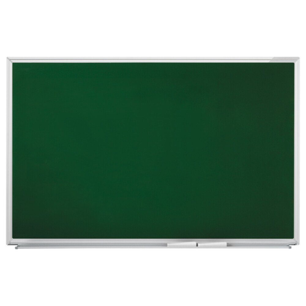 magnetoplan® Anzeigetafel Kreidetafel SP - 150x120cm - magnethaftend - Ablageschale - Dunkelgrün (1-St)
