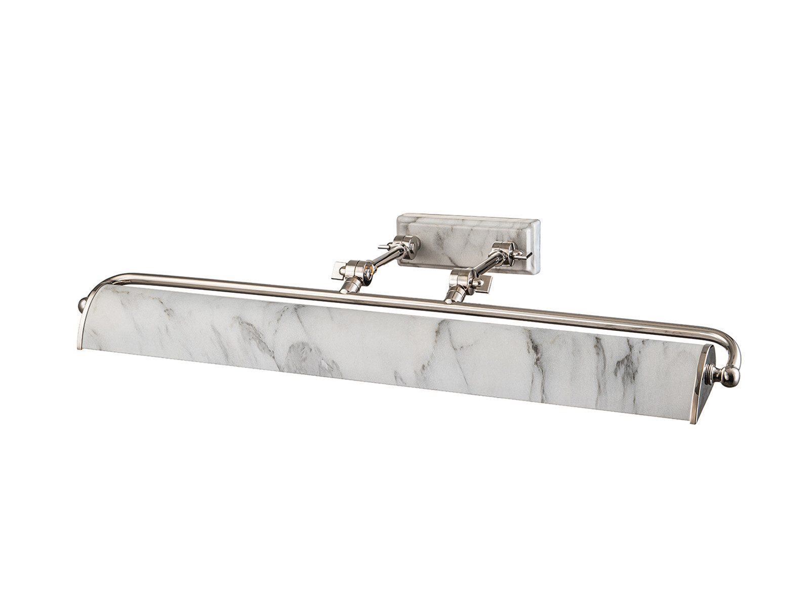 Elstead LIGHTING LED Bilderleuchte, Dimmfunktion, LED wechselbar, Warmweiß, Große Bildbeleuchtung verstellbar, Bilderlampe Marmoroptik, B: 70cm