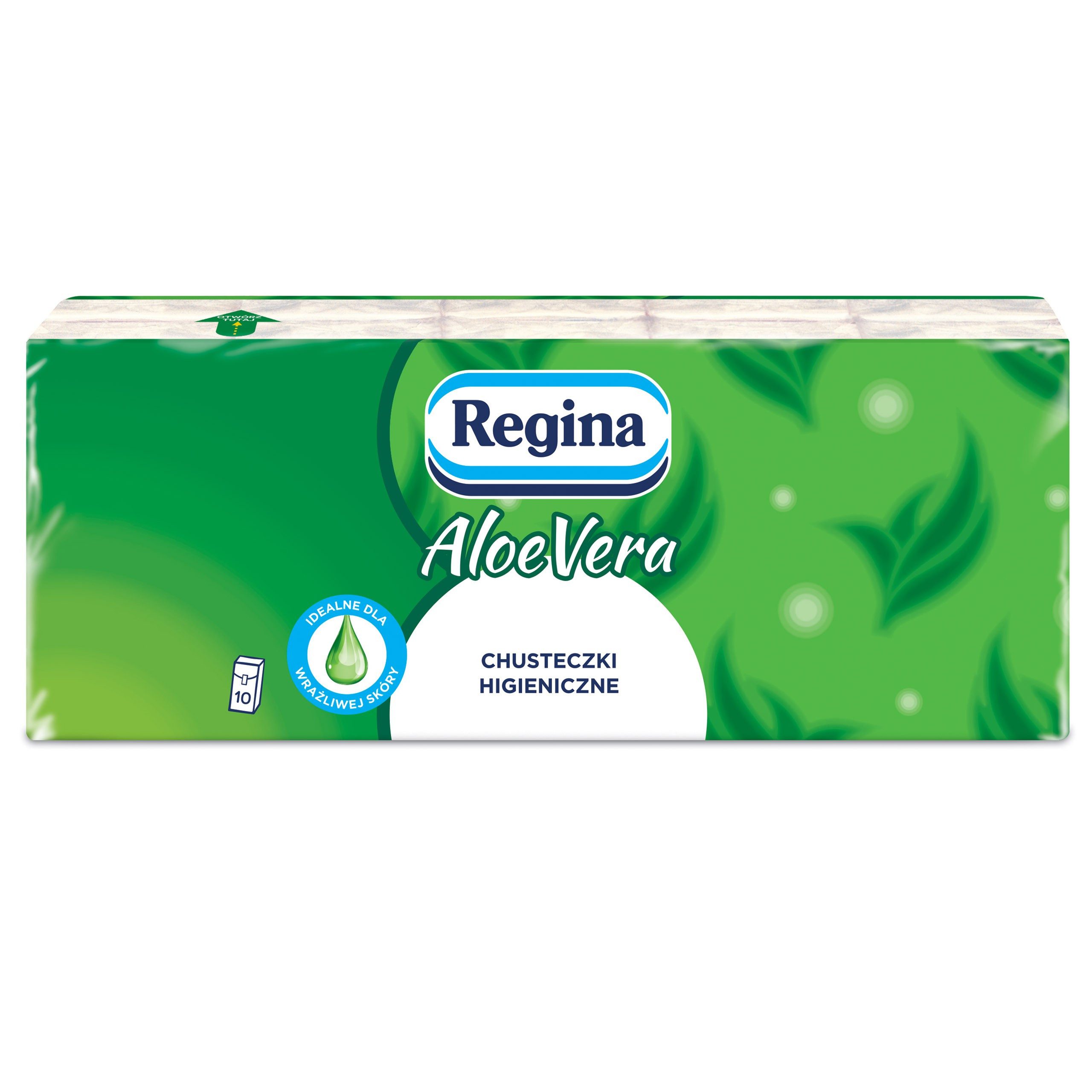 Regina Papiertaschentücher Regina Taschentücher ALOE VERA 10x9 Stück 1 Pack