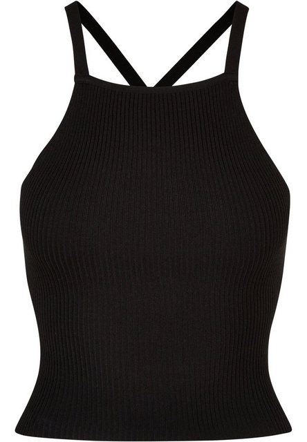 URBAN CLASSICS Muskelshirt Urban Classics Damen Ladies Rib Knit Crossed Bac günstig online kaufen