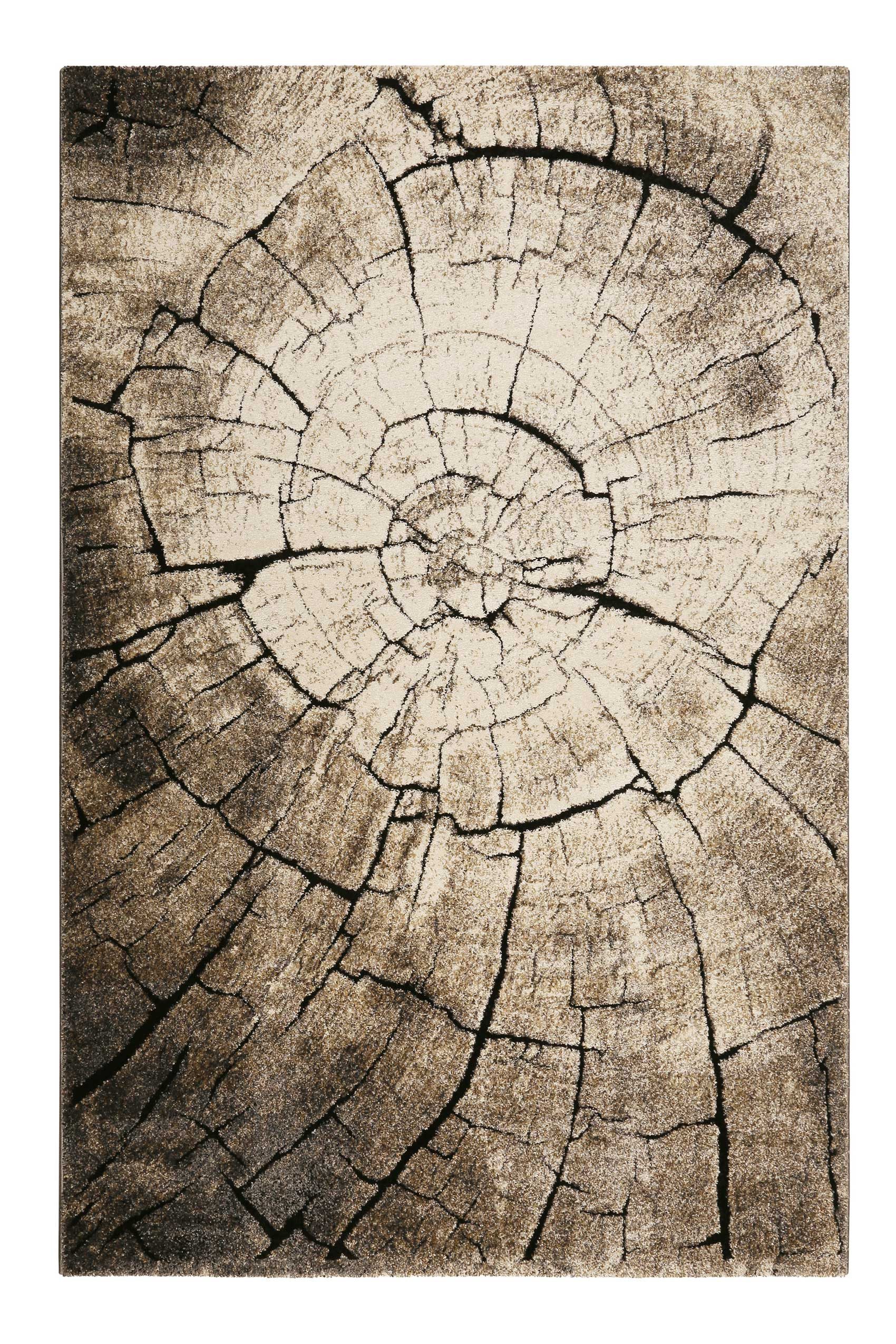 Wecon home Teppich Wild Oak, rechteckig, Höhe: 13 mm, Holz Optik, Wohnzimmer