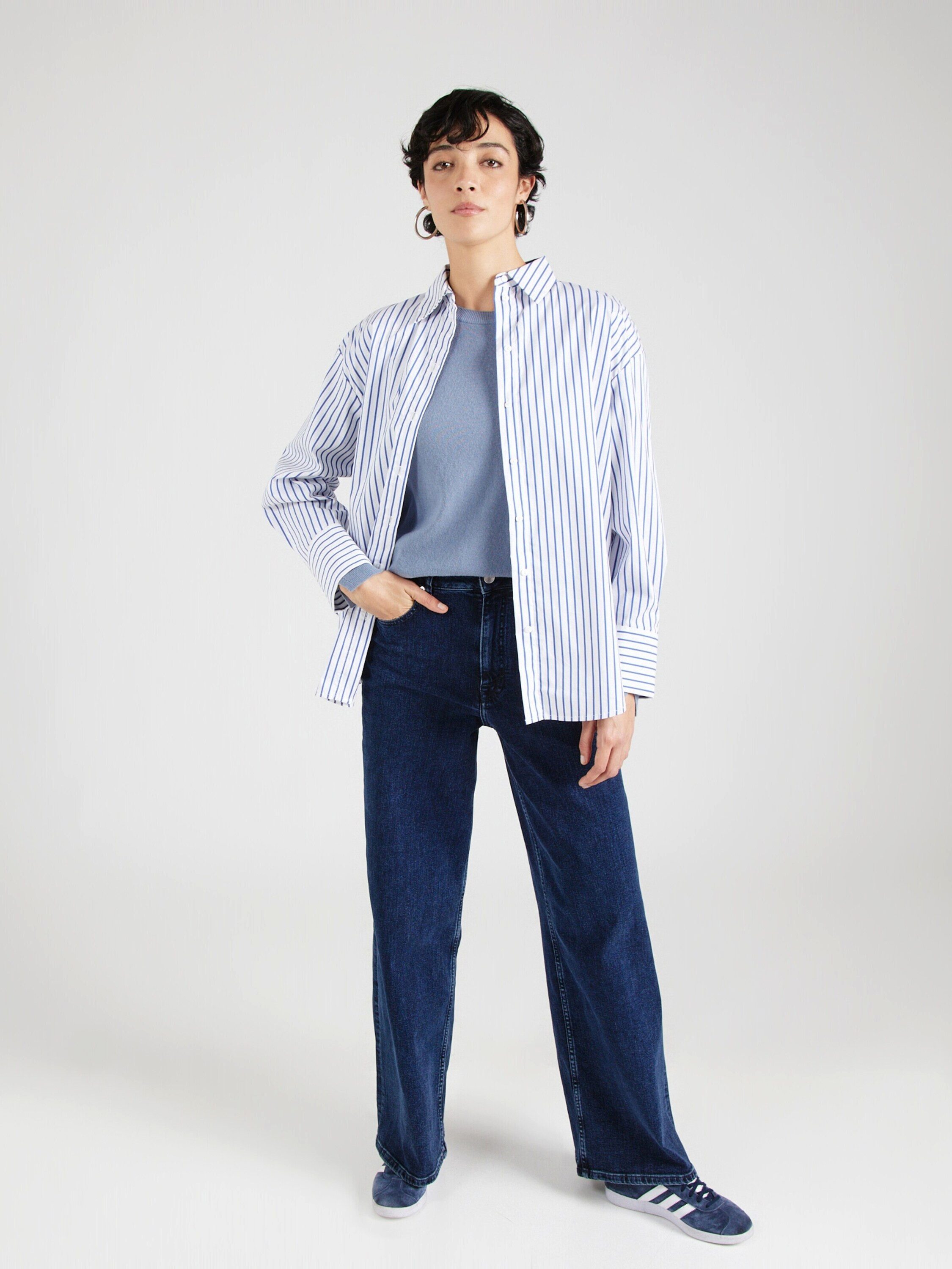 sisley Rundhalspullover (1-tlg) Plain/ohne Details