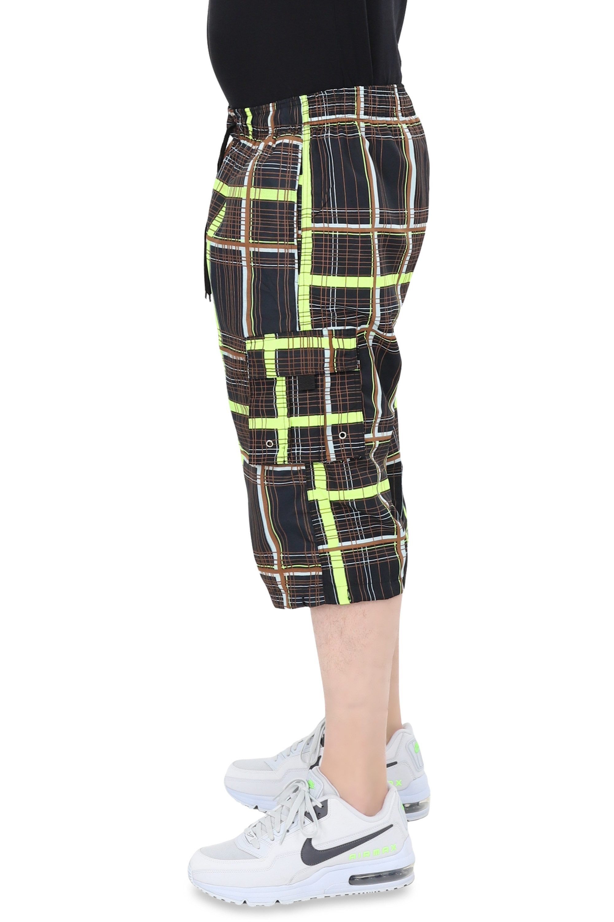 Ben Creek Cargobermudas QL05 3/4 Capri mit Multitaschen, kurze karierte Fun günstig online kaufen