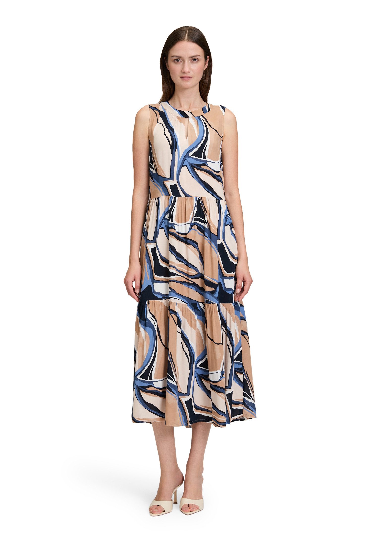 Betty&Co Sommerkleid Damen mit Stufenrock günstig online kaufen