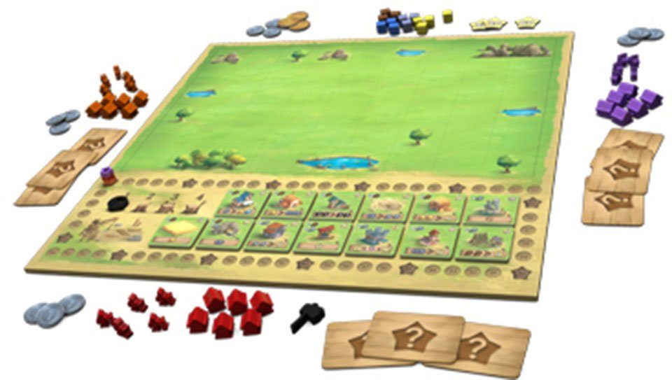 iello Spiel Little Town, Familienspiel