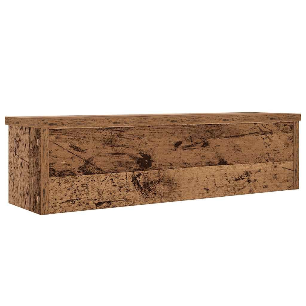 vidaXL Küchenregal Küchenregal Stapelbar Altholz-Optik 50x15x16 cm Holzwerkstoff, 1-tlg. – Bild 5 von 5
