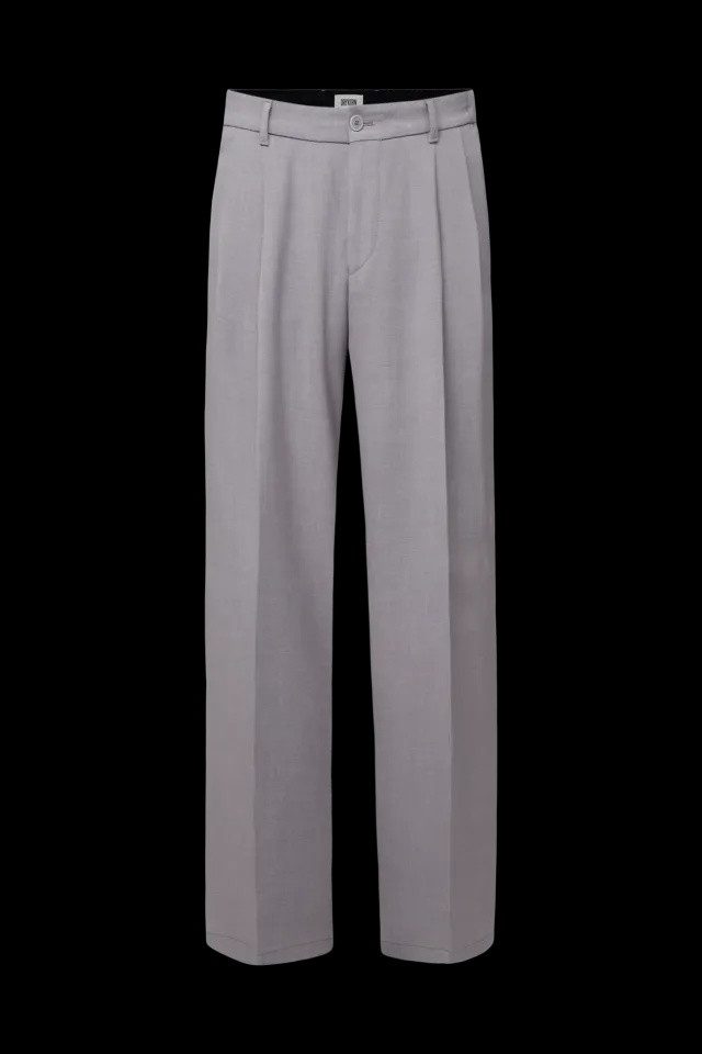 Drykorn Chinos Bundfaltenhose in Gabardine - Relaxed Fit