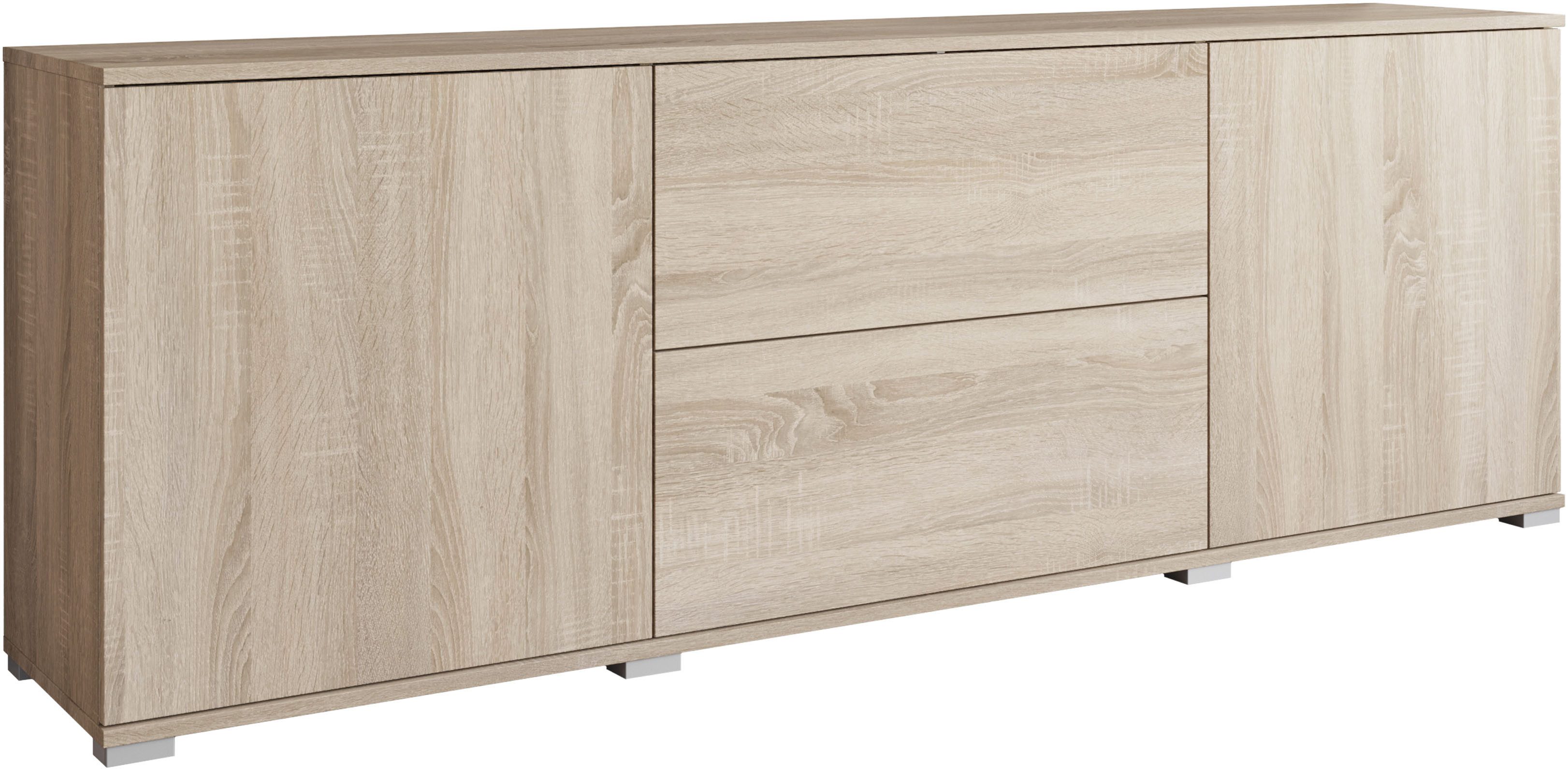 INOSIGN Lowboard Kenia (1 St), 2 Türen, 2 Schubladen, Breite 180 cm, höhenv günstig online kaufen