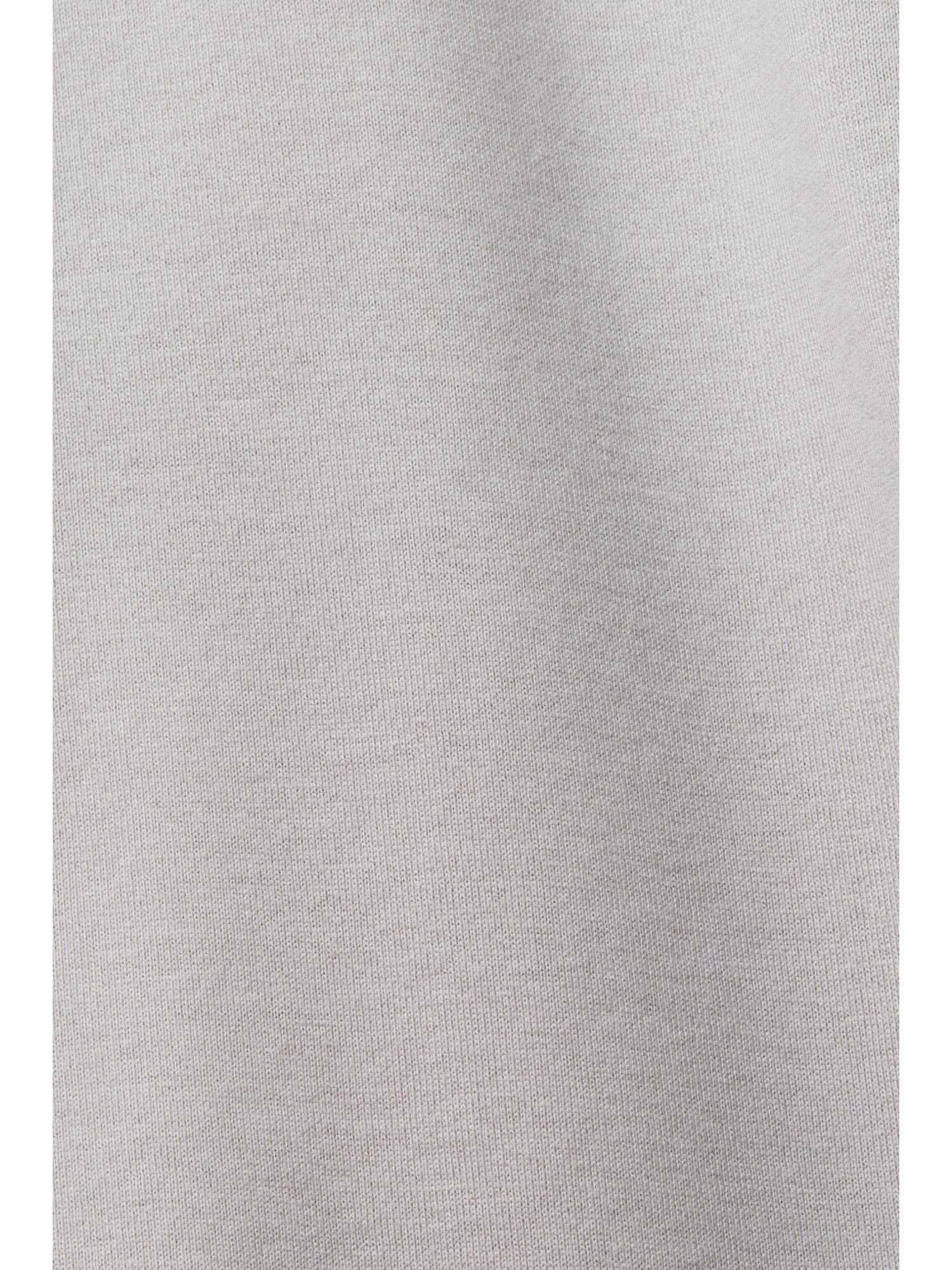 Collection im Baumwolle GREY LIGHT 100 Esprit (1-tlg) Lagenlook, % T-Shirt Rundhals-T-Shirt