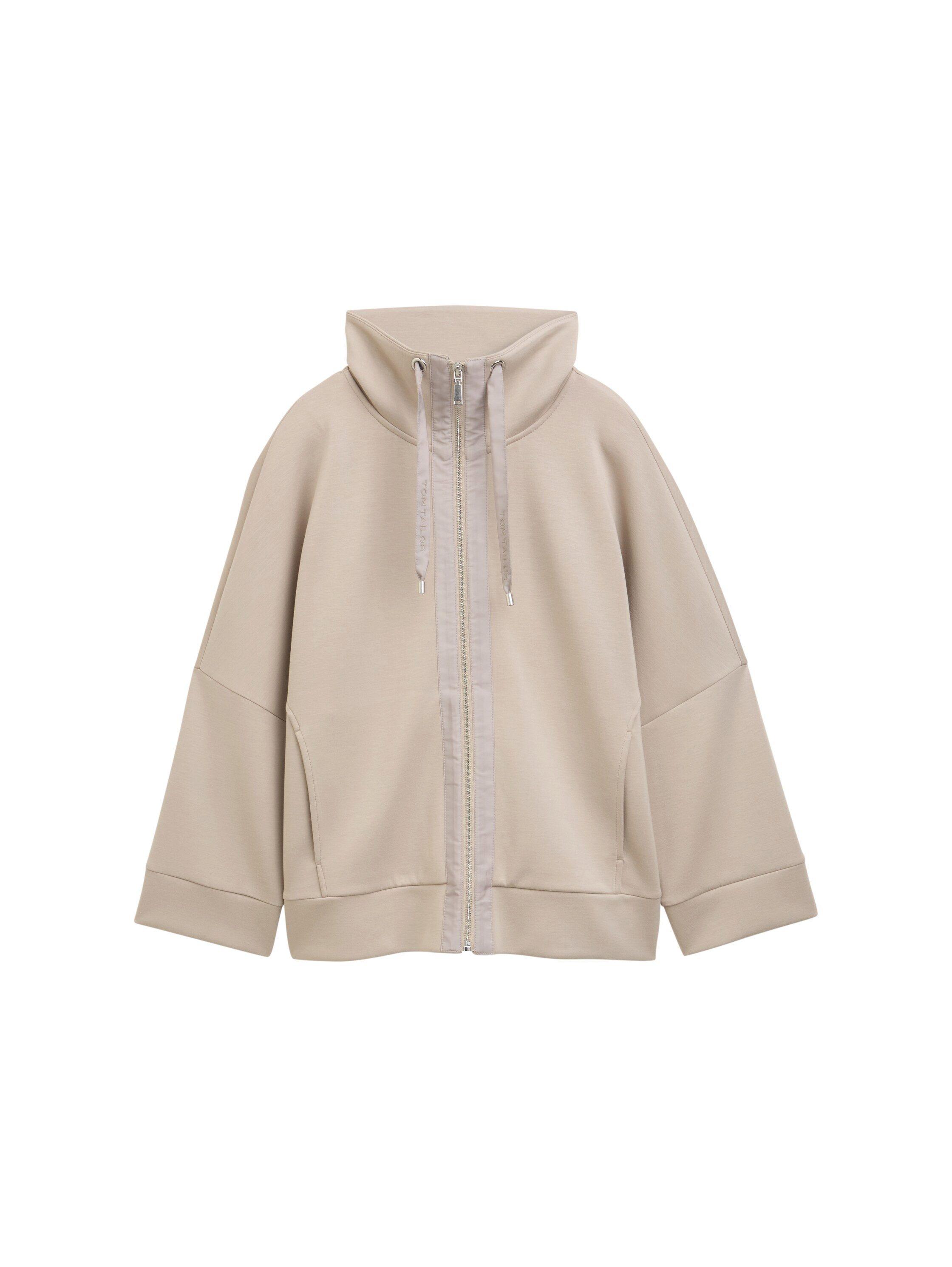 Sweatjacke Boxy