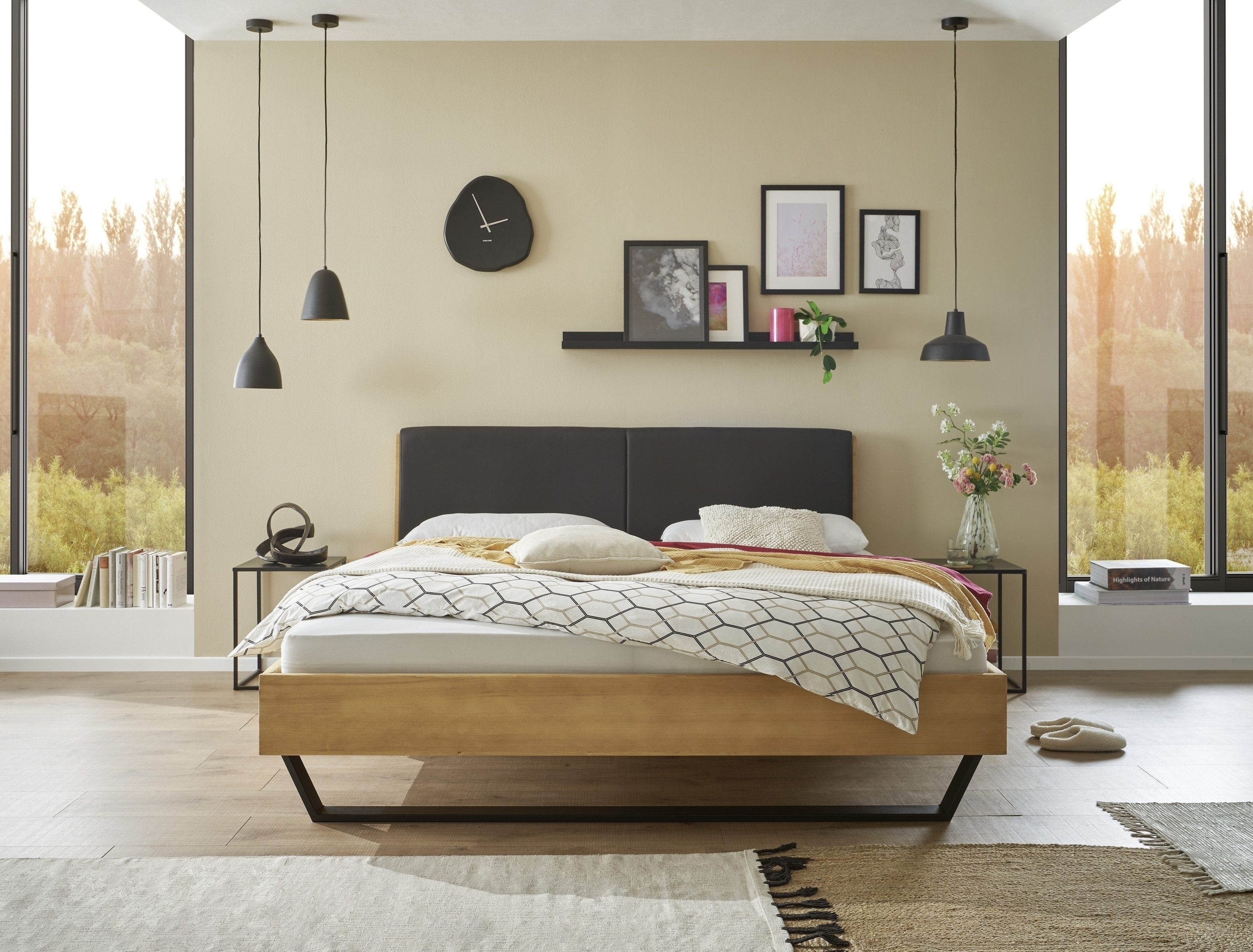 Schlafkontor Bett 186 x 96 x 214 cm (B/H/T)