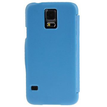 König Design Handyhülle Samsung Galaxy S5 Mini, Samsung Galaxy S5 Mini Handyhülle Backcover Blau