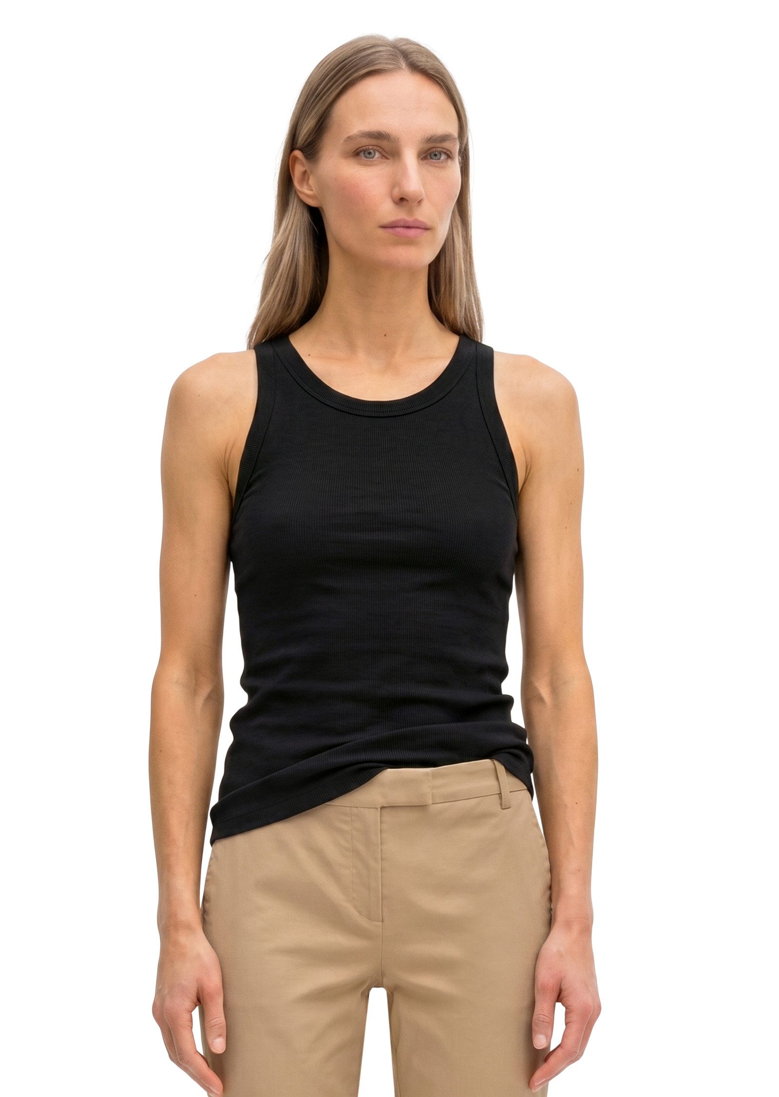 Marc O'Polo T-Shirt aus Rippjersey