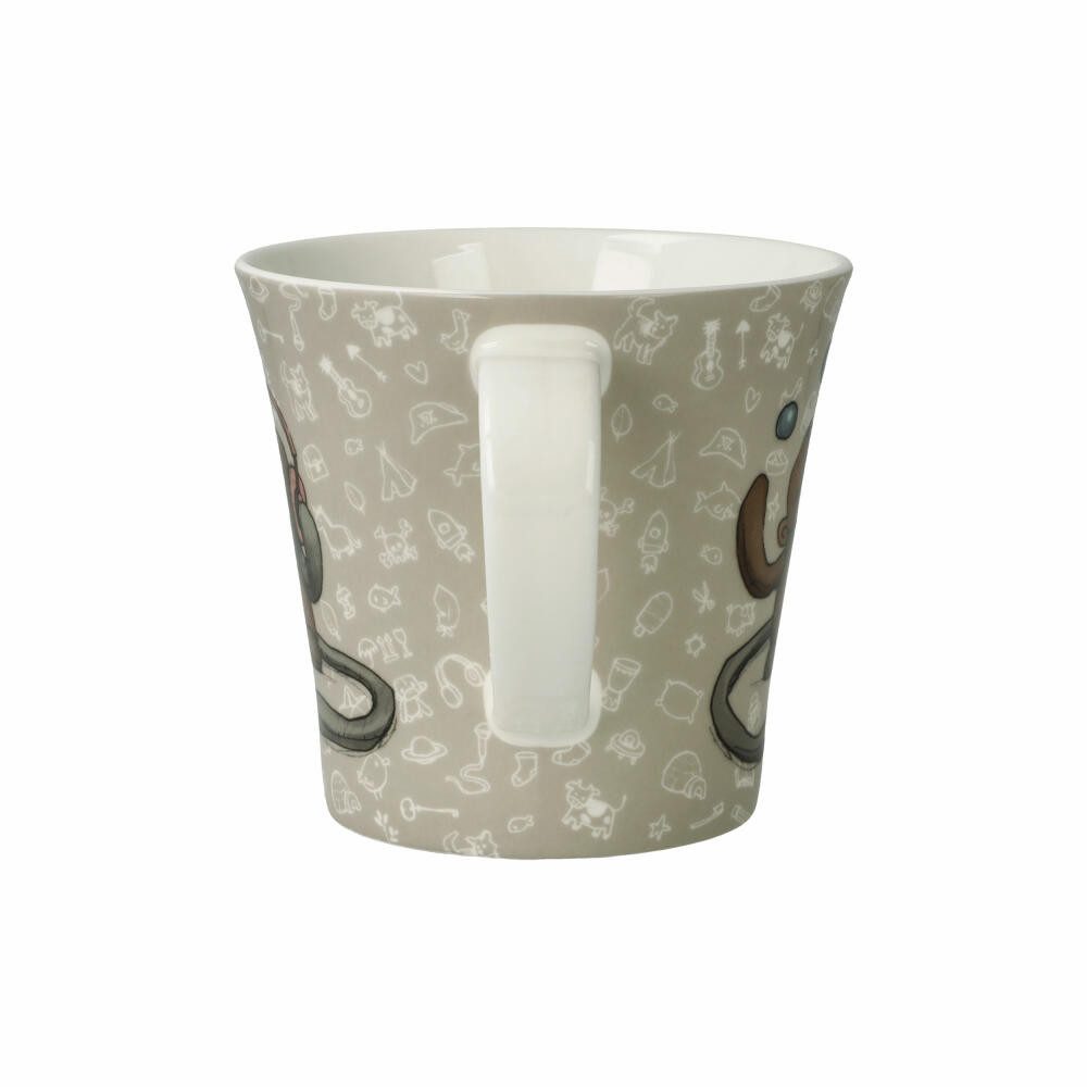Goebel Becher Anouk - Alle lieben Affi, Fine Bone China