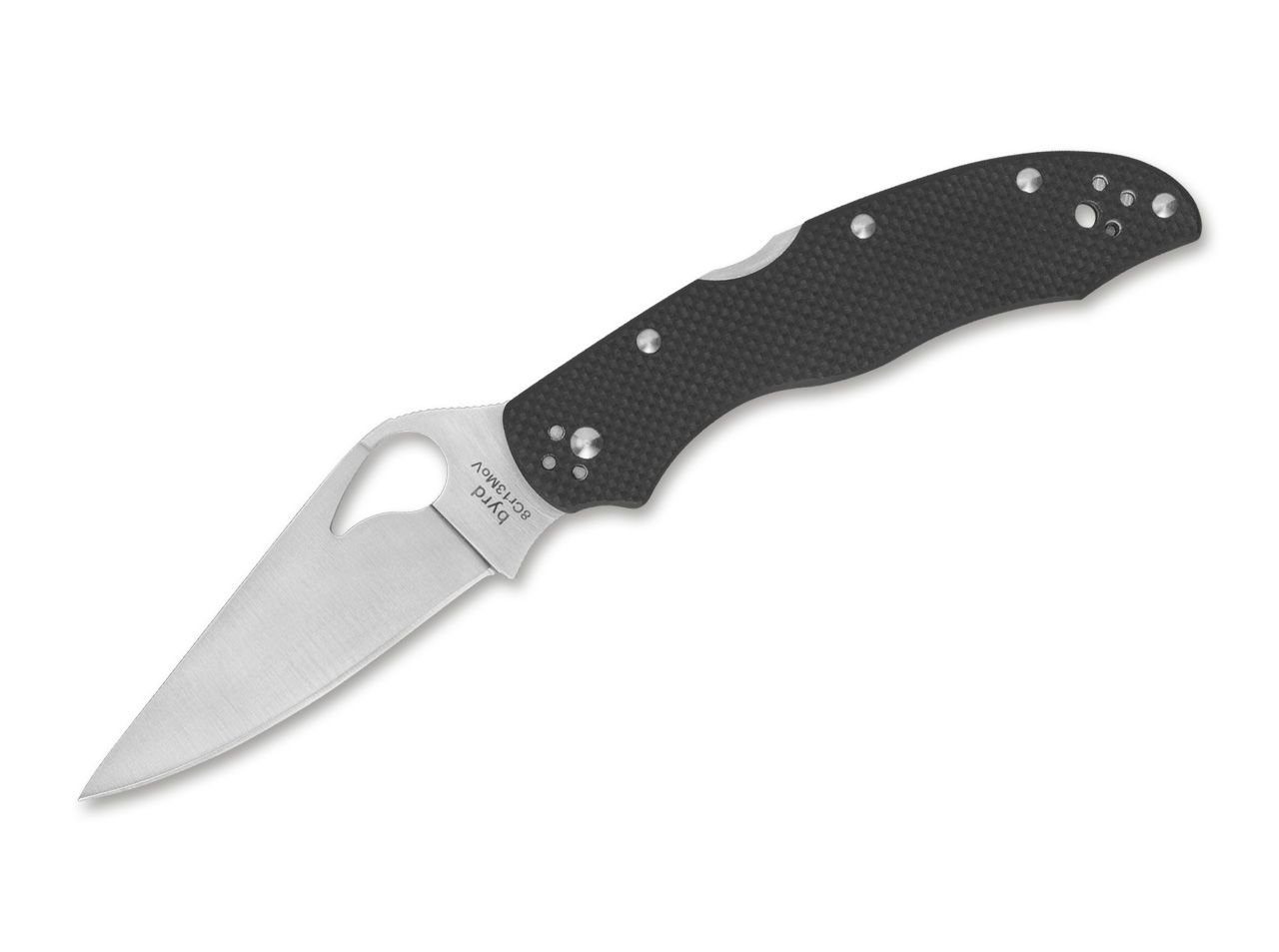 Spyderco Taschenmesser Byrd Harrier 2 Klappmesser G10 Back Lock Clip