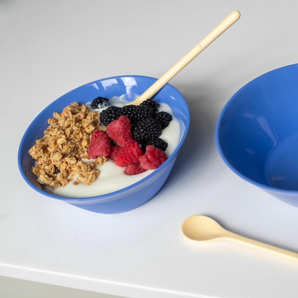 KOZIOL Schale Nora Bowl M, Strong Blue, 700 ml, Thermoplastischer Kunststoff