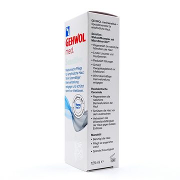 Eduard Gerlach GmbH Fußcreme GEHWOL MED sensitive Creme 125 ml