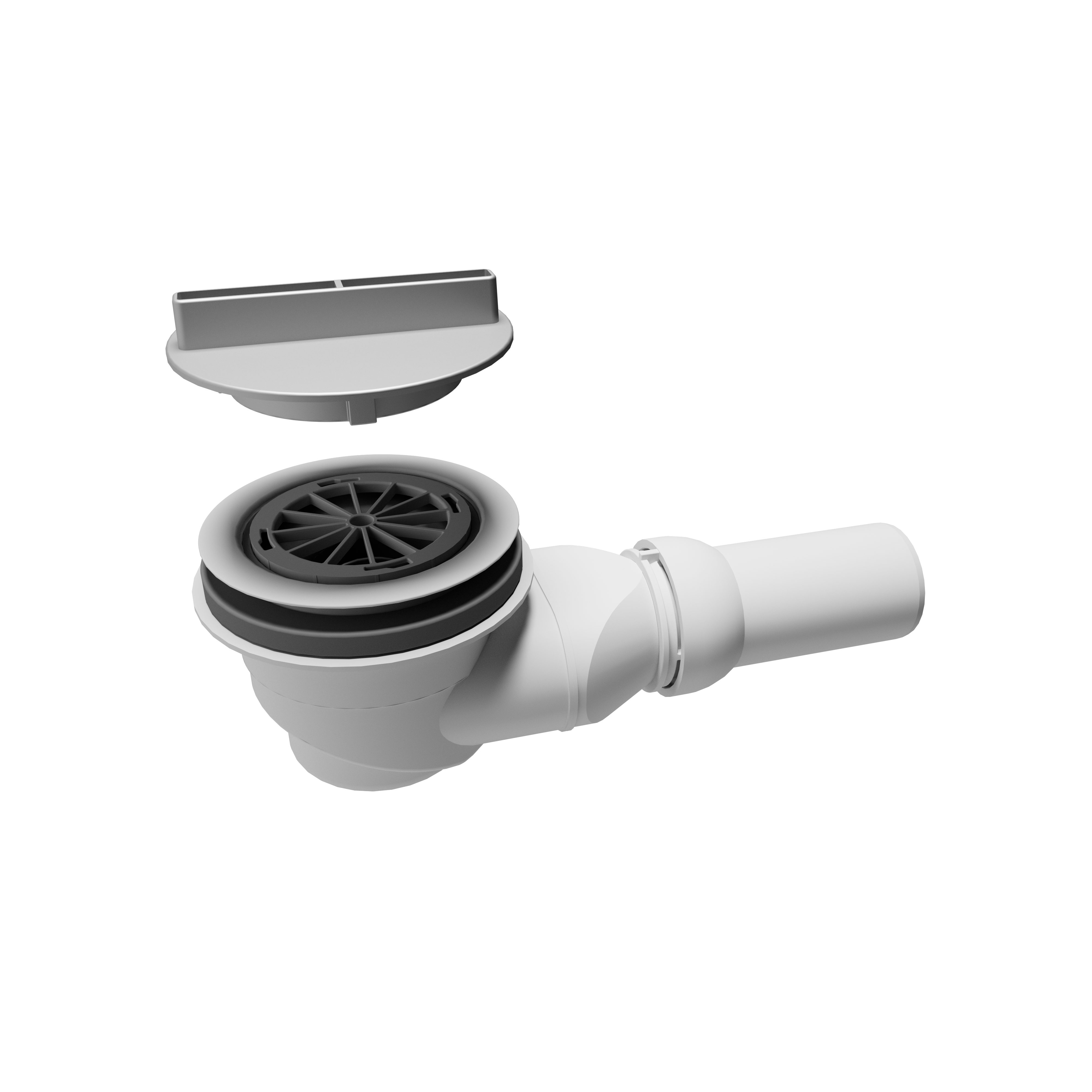 Schulte Ablaufgarnitur Ablauf ohne Deckel für DWM-Tec Duschwannen mit Geruc günstig online kaufen