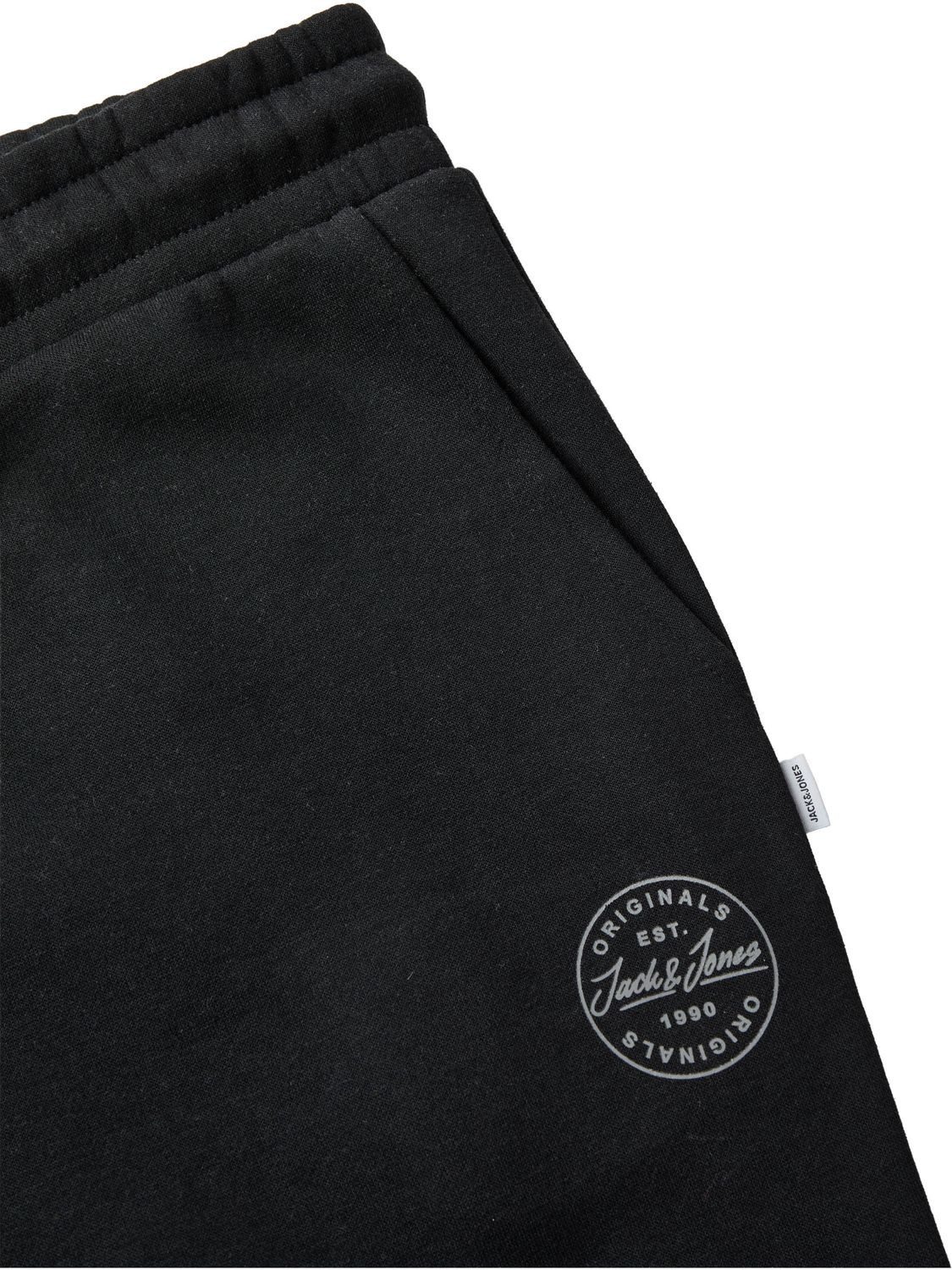 Jack & Jones Sweathose Herren Jogginghose JPSTKANE LANDON UNCUFFED SWT PANTS Relaxed Fit Jogginghose aus pflegeleichter Baumwollmischung – Bild 4 von 4