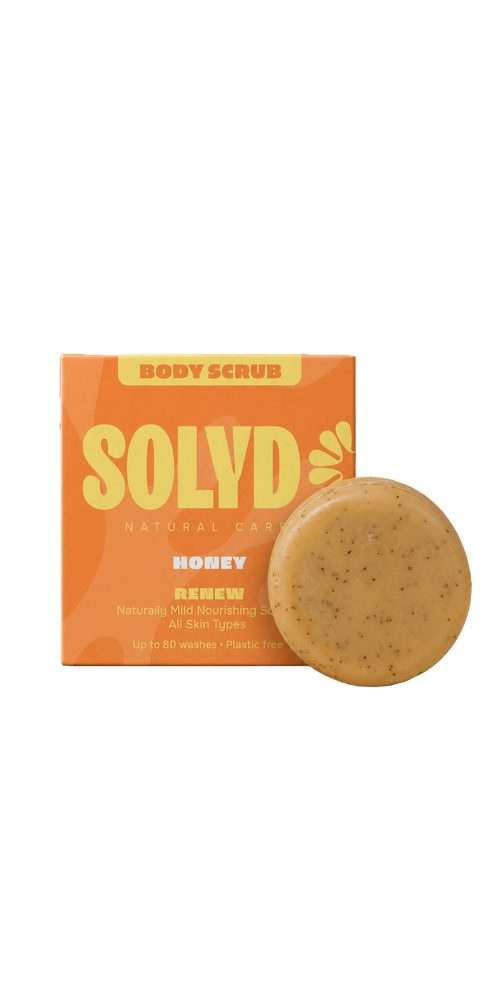 ShampooBars Körperpflegemittel ShampooBars Body Scrub Bar Honig 70gr
