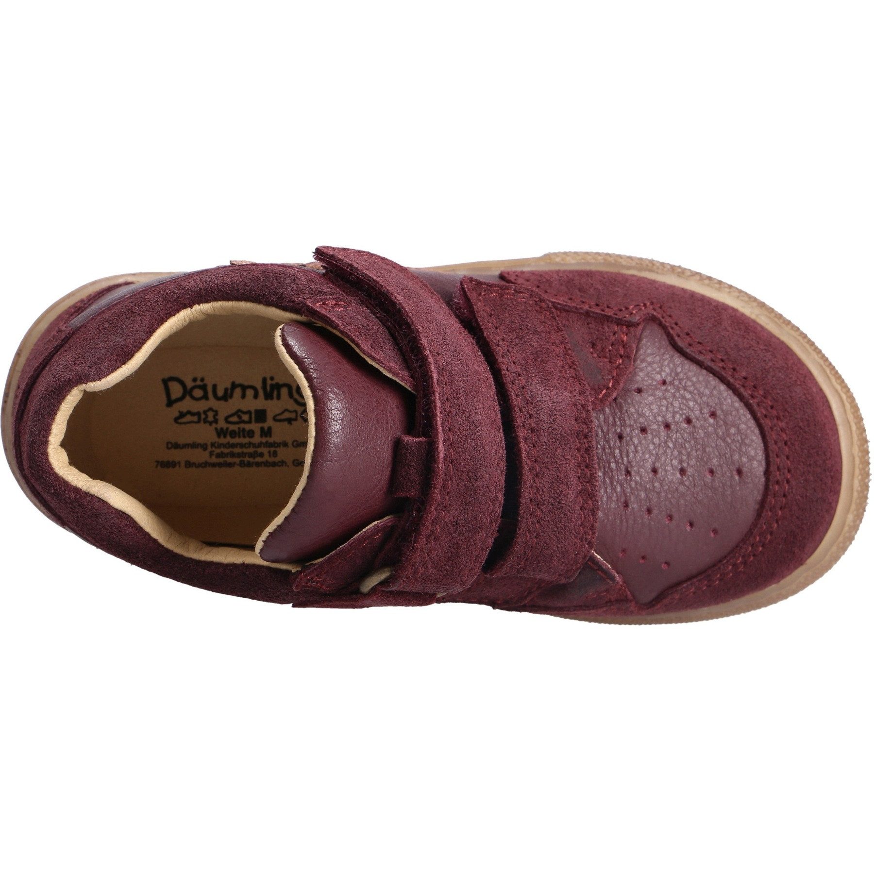 Däumling Däumling Kinder Kleinkinder Beek Mid Cut Leder Sneaker