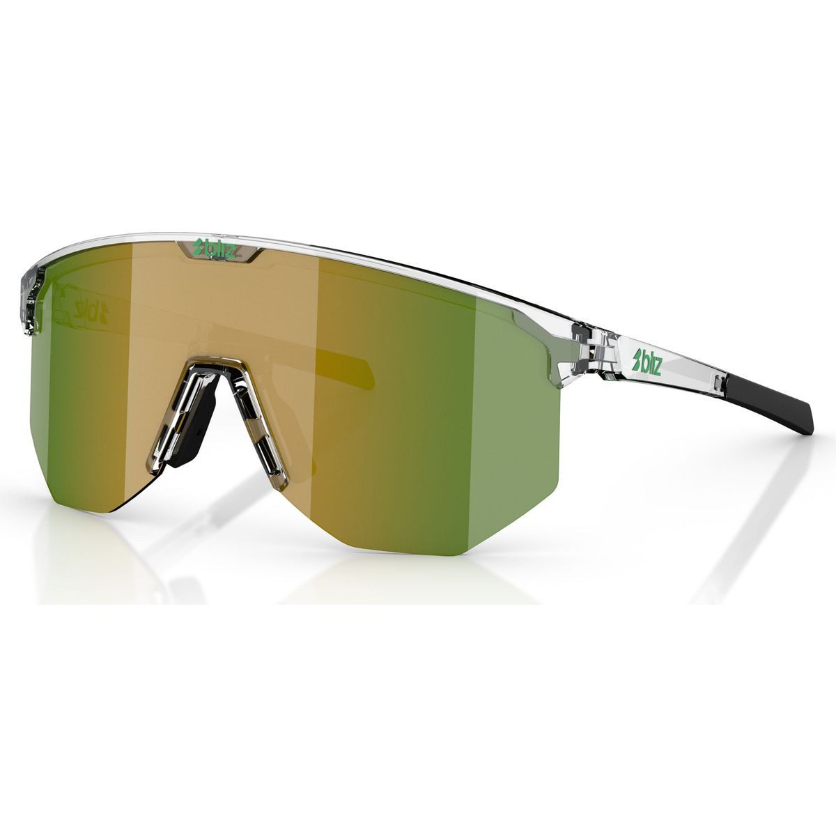 Bliz Fahrradbrille Hero Small, Vielseitige und stilvolle Brille mit Hydro Lens Technology™ und