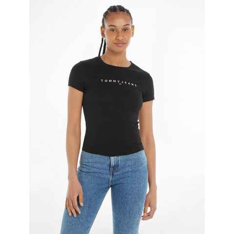 Tommy Jeans Curve T-Shirt TJW SLIM LINEAR TEE SS EXT