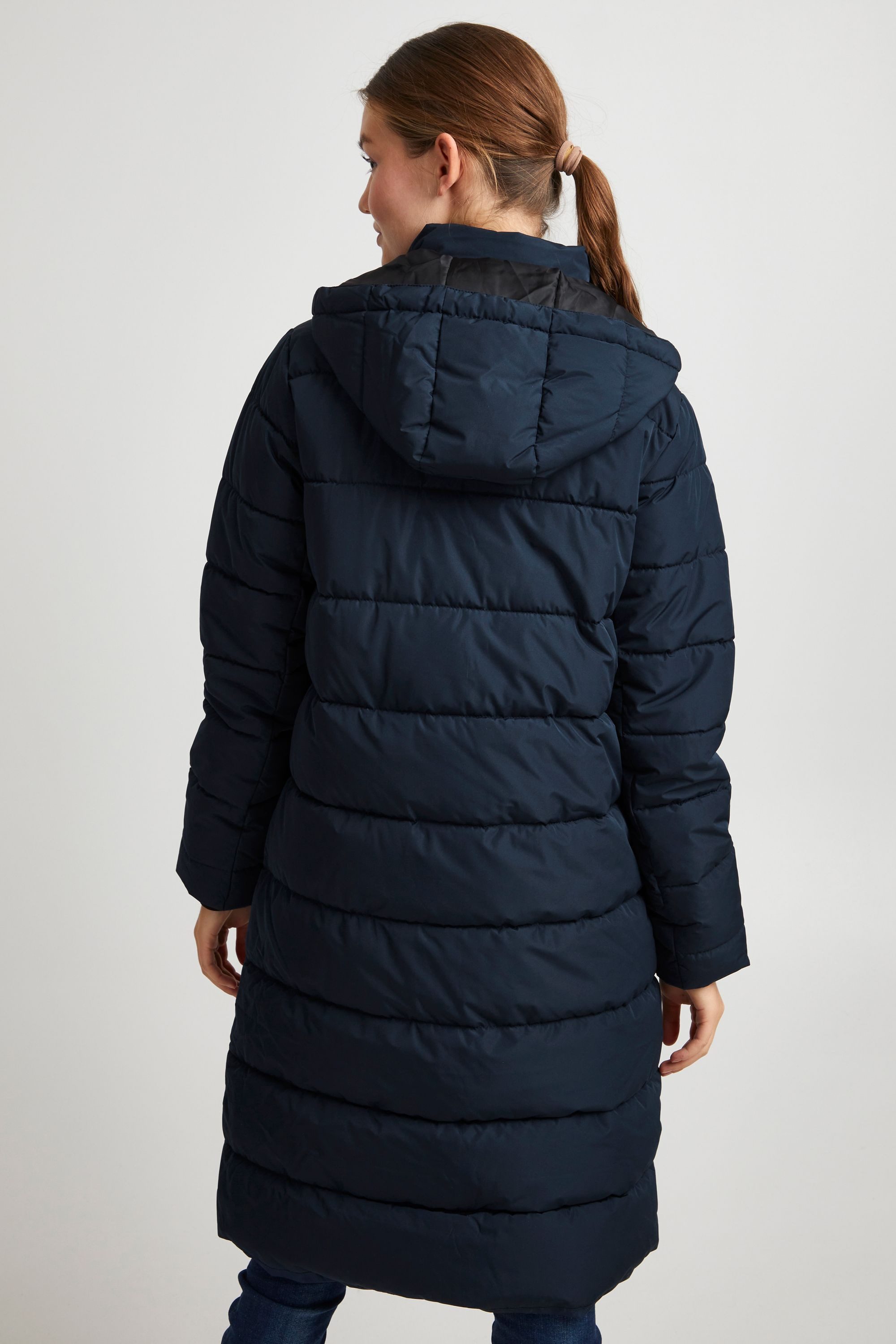 OXMO Wintermantel OXSoliana Wintermantel mit Kapuze