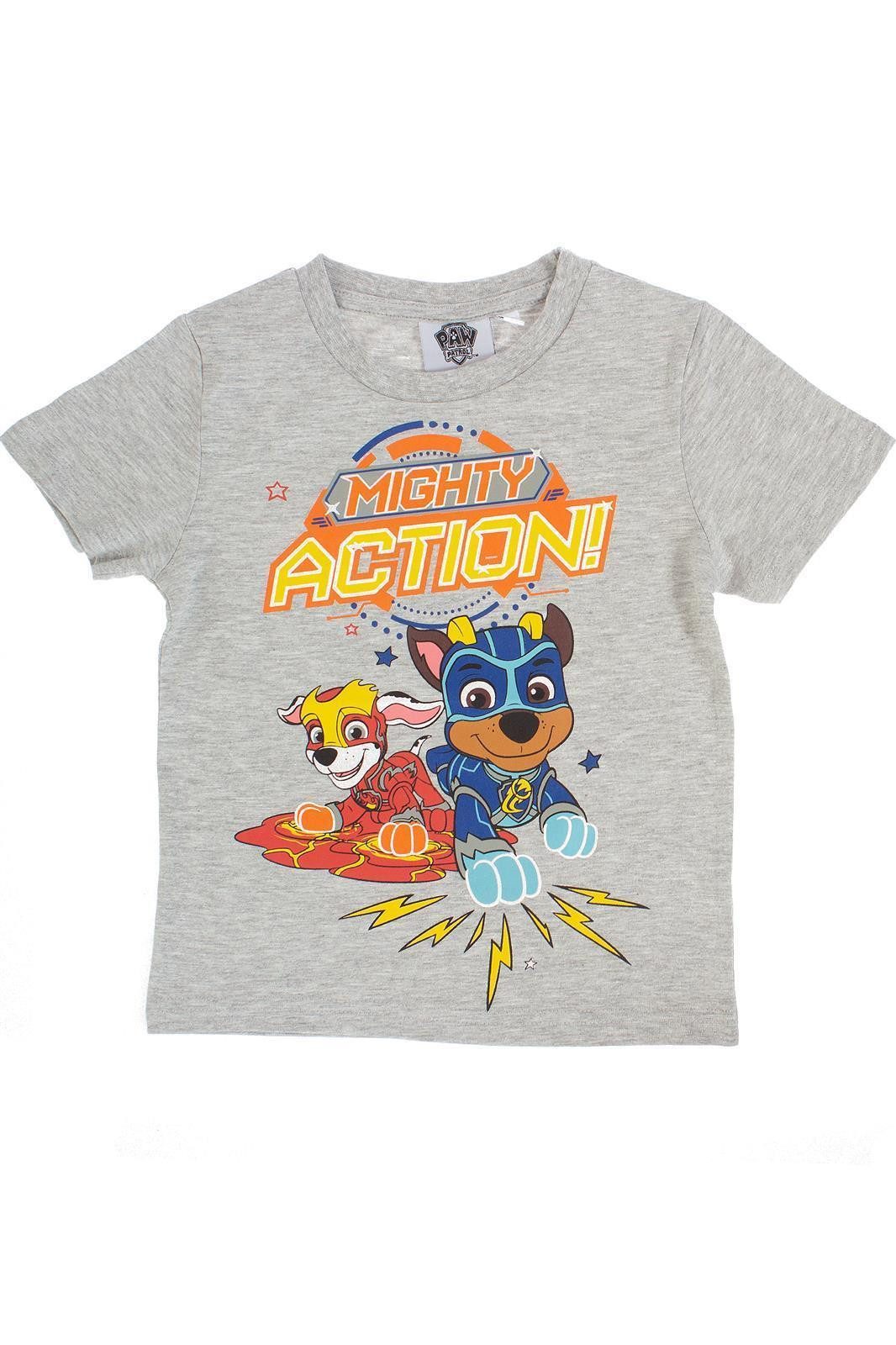 Nickelodeon T-Shirt Paw Patrol Jungen T-Shirt Grau 104