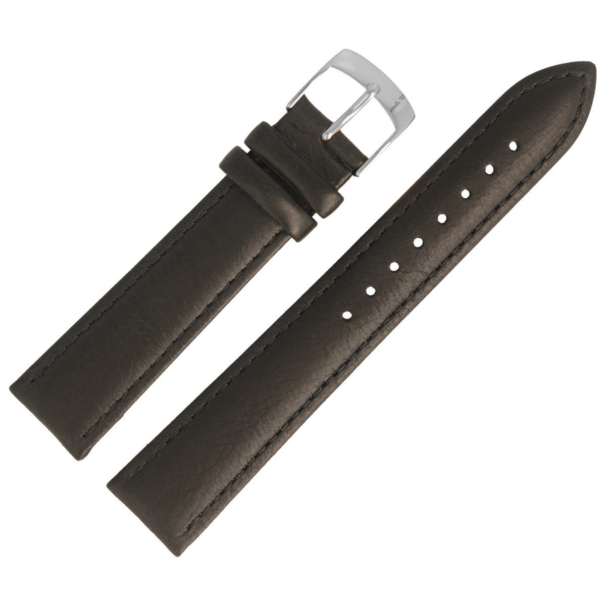 MARBURGER Uhrenarmband 20mm Leder günstig online kaufen
