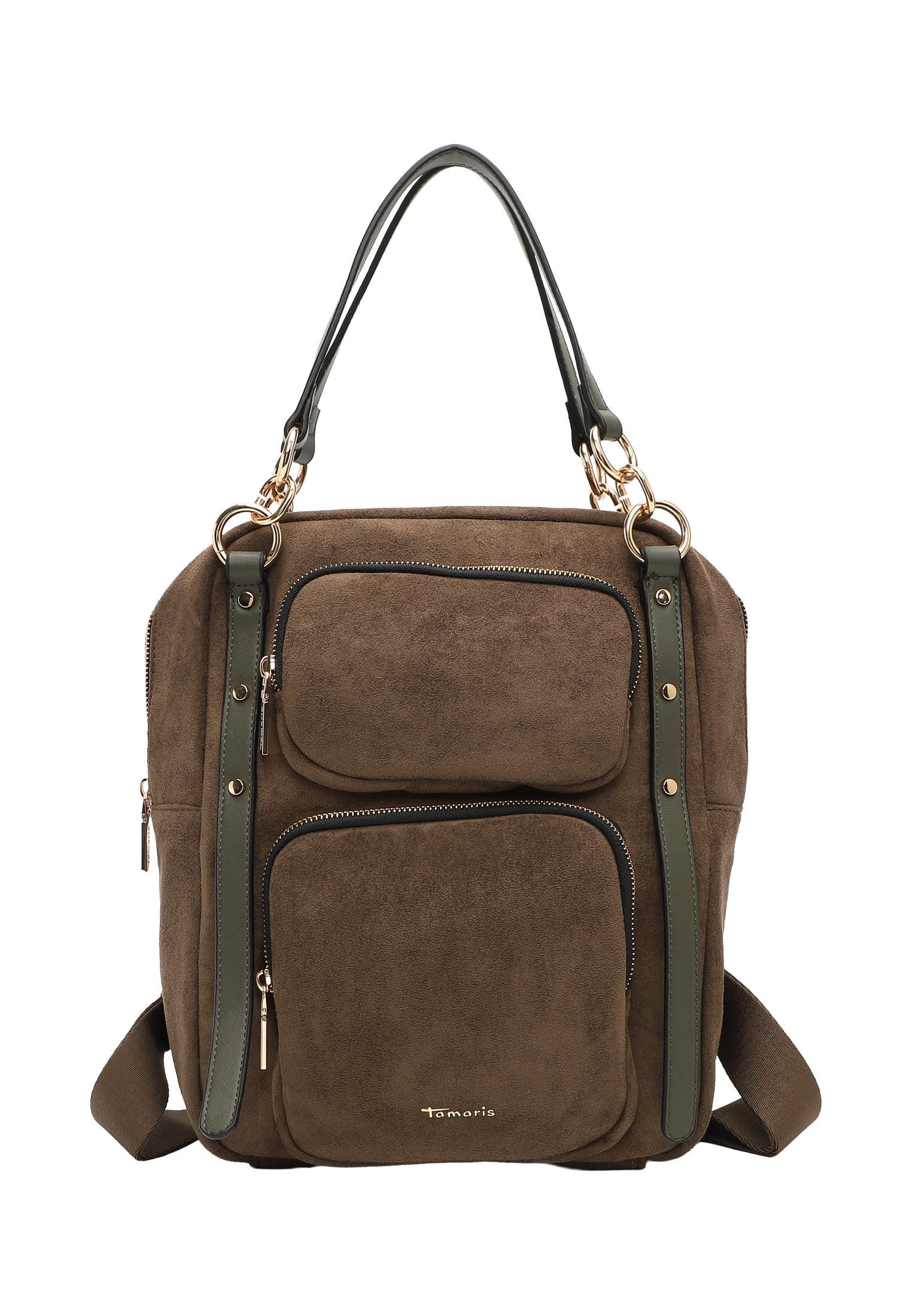 Tamaris Cityrucksack TAS Manja, Logo Prägung