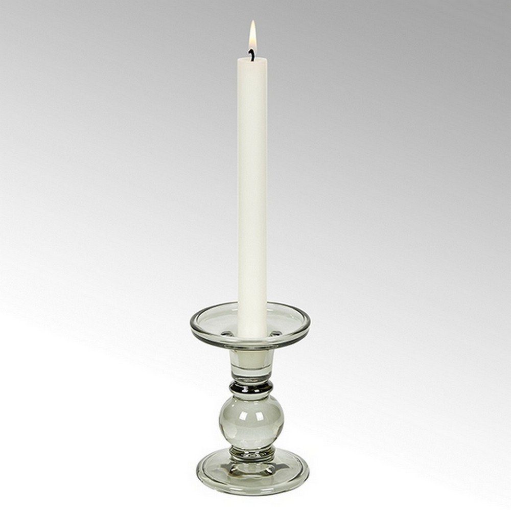grau Lambert Andratx Kerzenständer Kerzenhalter hoch Glas