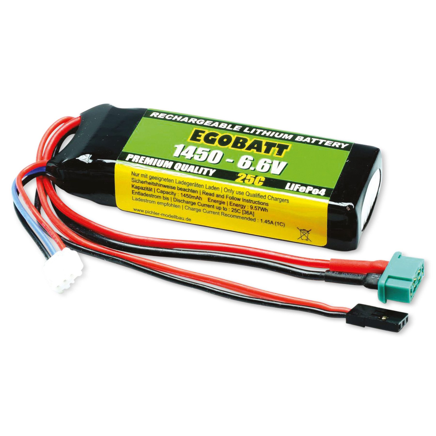 PICHLER PICHLER LiFe Akku EGOBATT 1450 - 6.6V (25C) Drohnen-Akku