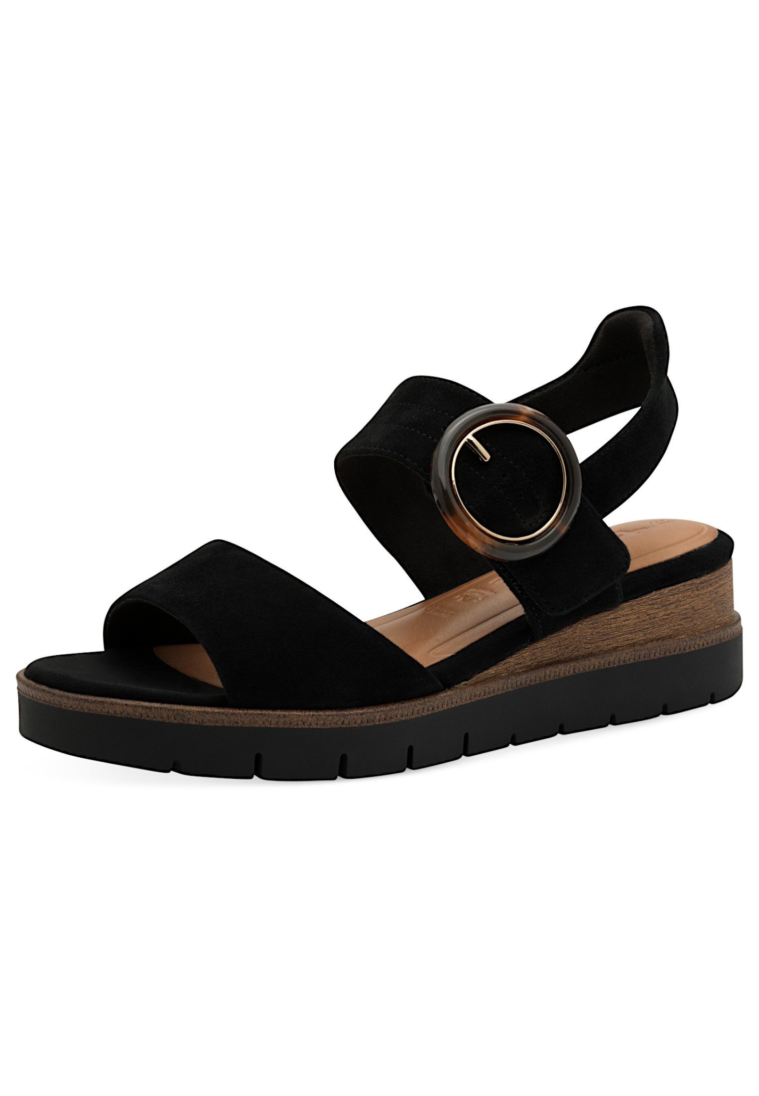 Tamaris 1-28206-42 007 Black Uni Sandale günstig online kaufen