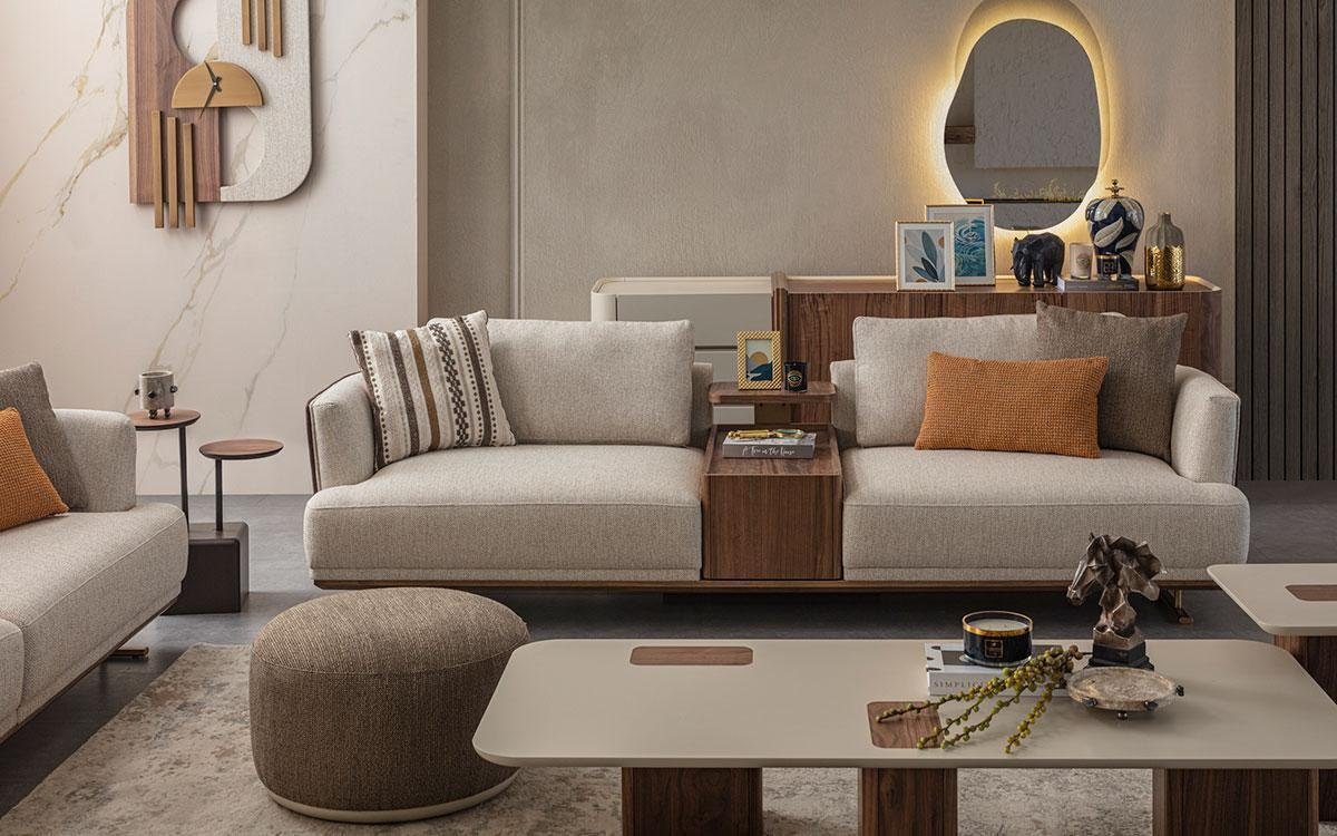 3 Luxus Neu, Wohnzimmer Sofa JVmoebel Sitzer Sofa 3er Europe Sofa Wohnwand Modernes In Relax Made
