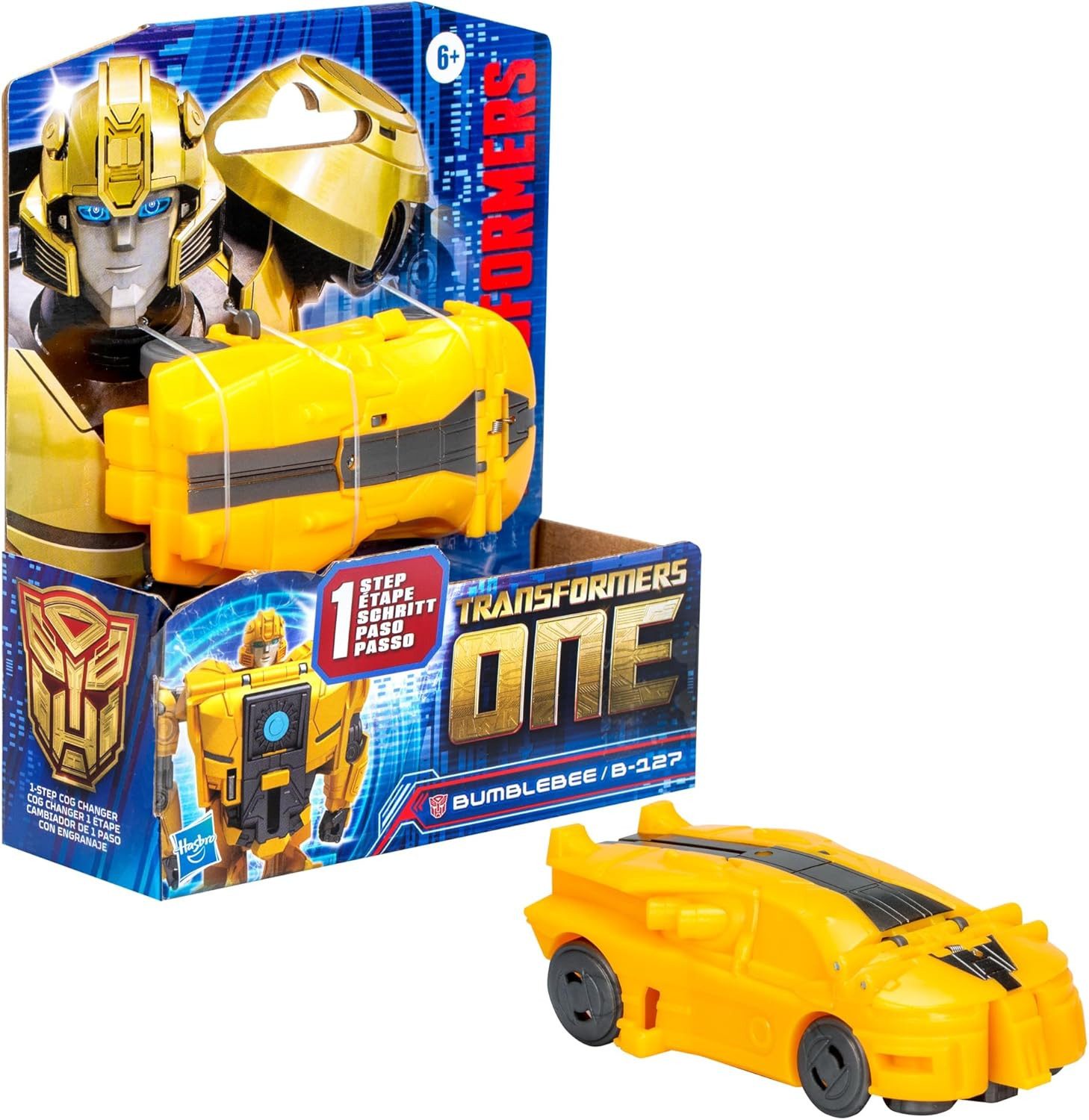 Hasbro Actionfigur Transformers One COG Changer Bumblebee B-127 Action-Figur 6+