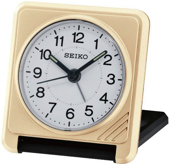 Seiko Reisewecker QHT015G Wecker, Piepalarm, inkl. Batterie